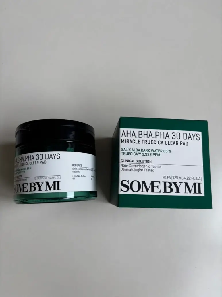 선택된 언니의파우치 리뷰 이미지 - [ 아하 바하 파하 30 데이즈 미라클 트루시카 클리어 패드]