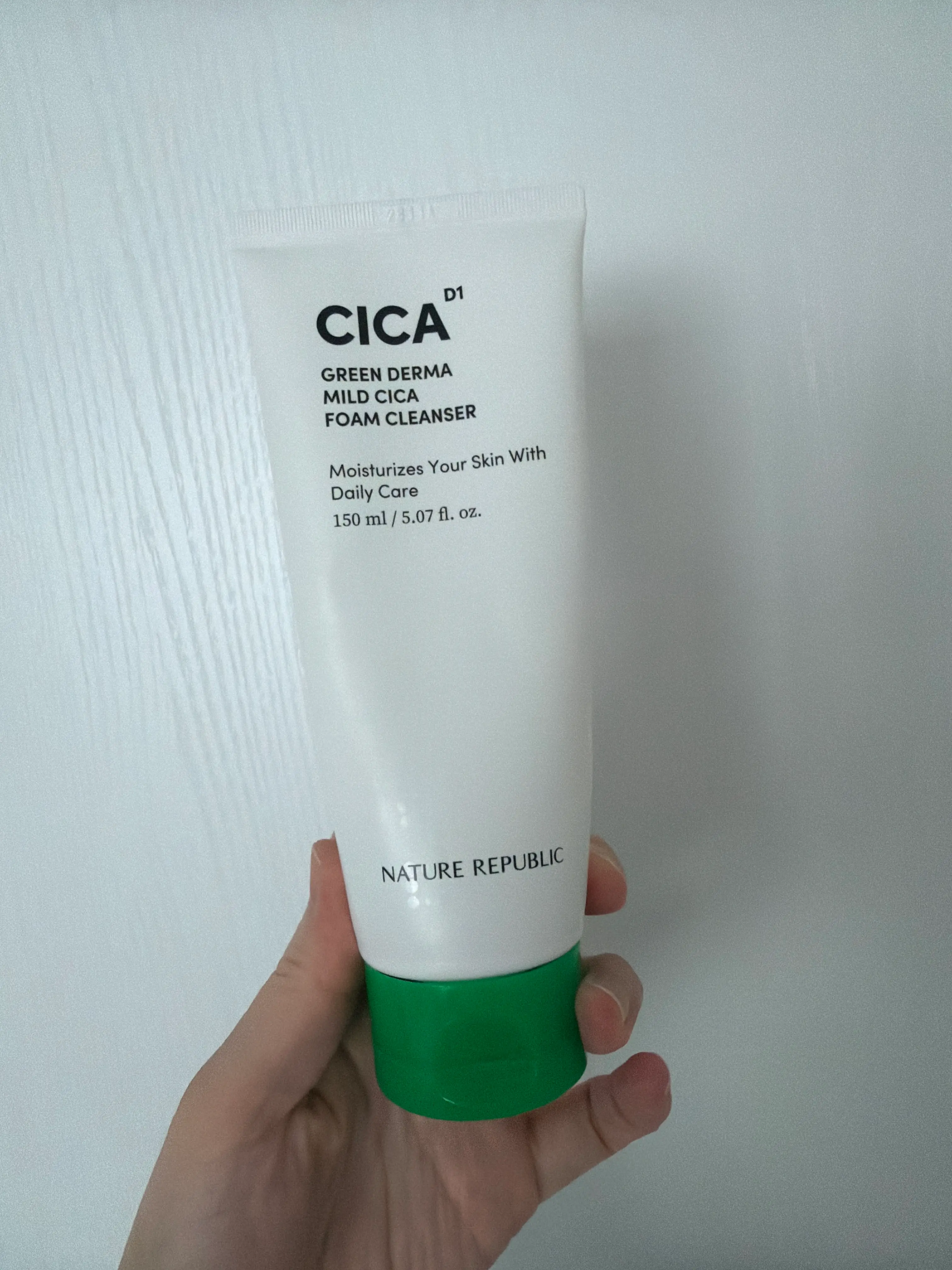 선택된 언니의파우치 리뷰 이미지 - [그린더마 마일드 시카 폼 클렌저]