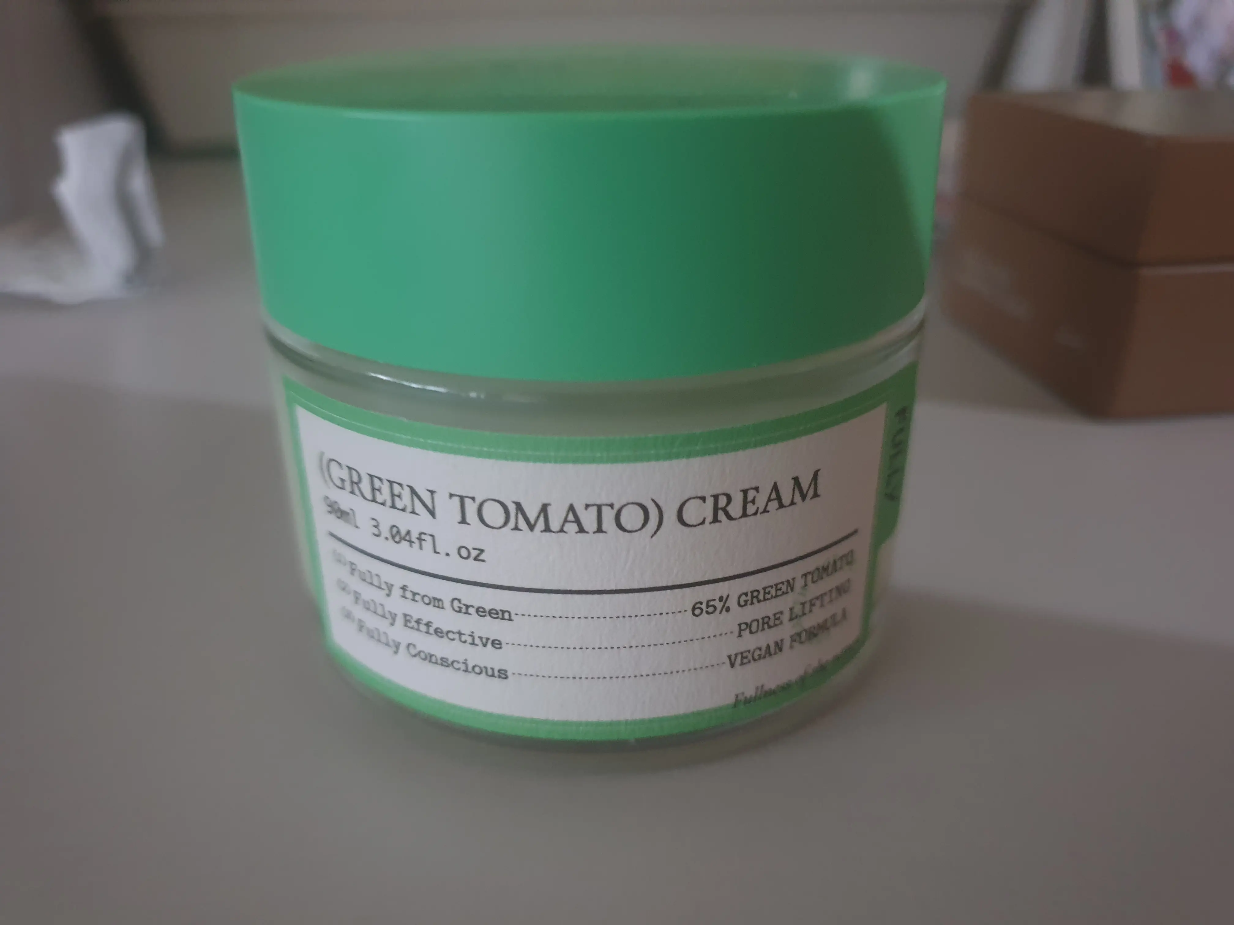 선택된 언니의파우치 리뷰 이미지 - [그린 토마토 크림]