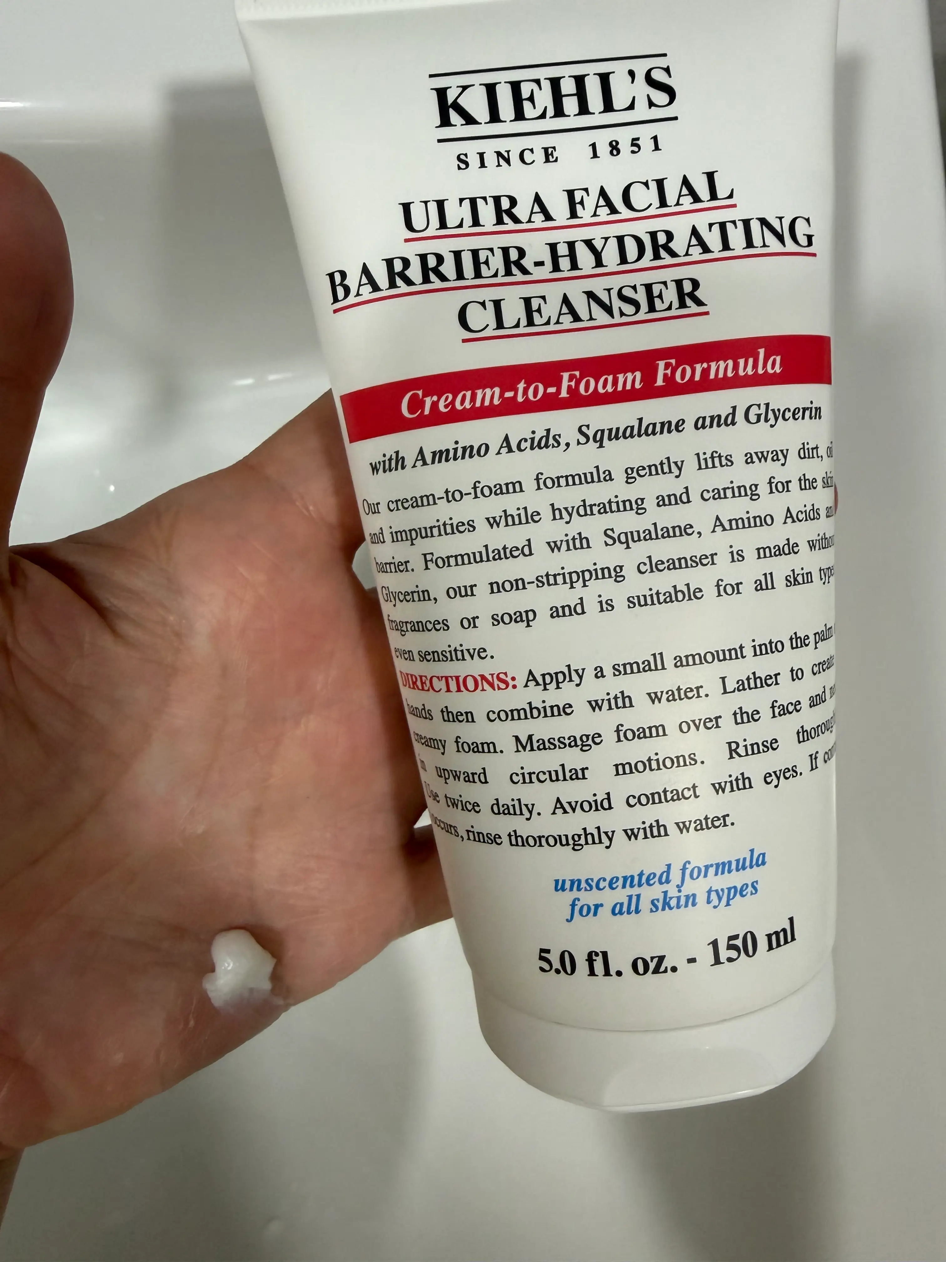 선택된 언니의파우치 리뷰 이미지 - [울트라 훼이셜 베리어 클렌저]