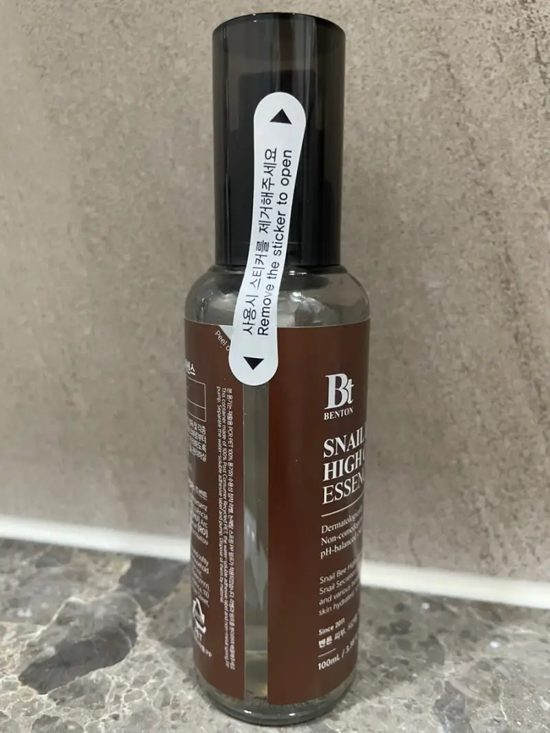 선택된 언니의파우치 리뷰 이미지 - [스네일비 하이콘텐트 에센스]