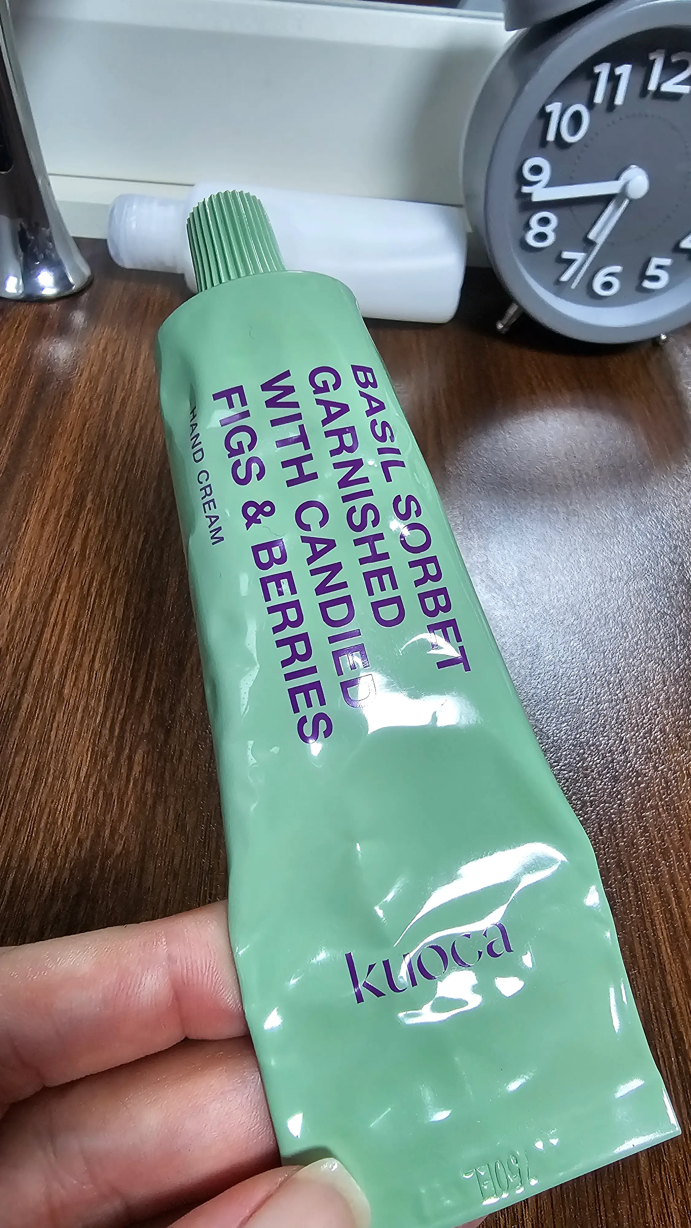 선택된 언니의파우치 리뷰 이미지 - [바질소르베 핸드크림]