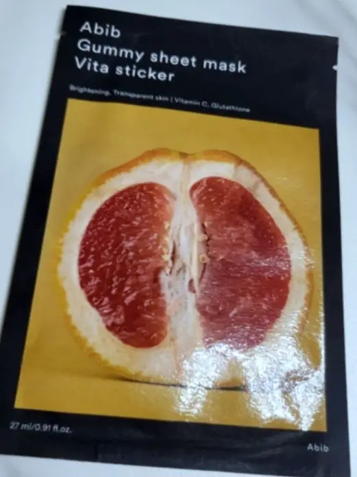 선택된 언니의파우치 리뷰 이미지 - [껌딱지 시트 마스크 비타 스티커]