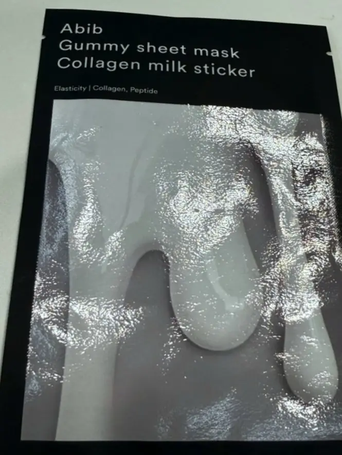 선택된 언니의파우치 리뷰 이미지 - [껌딱지 시트 마스크 콜라겐 밀크 스티커]