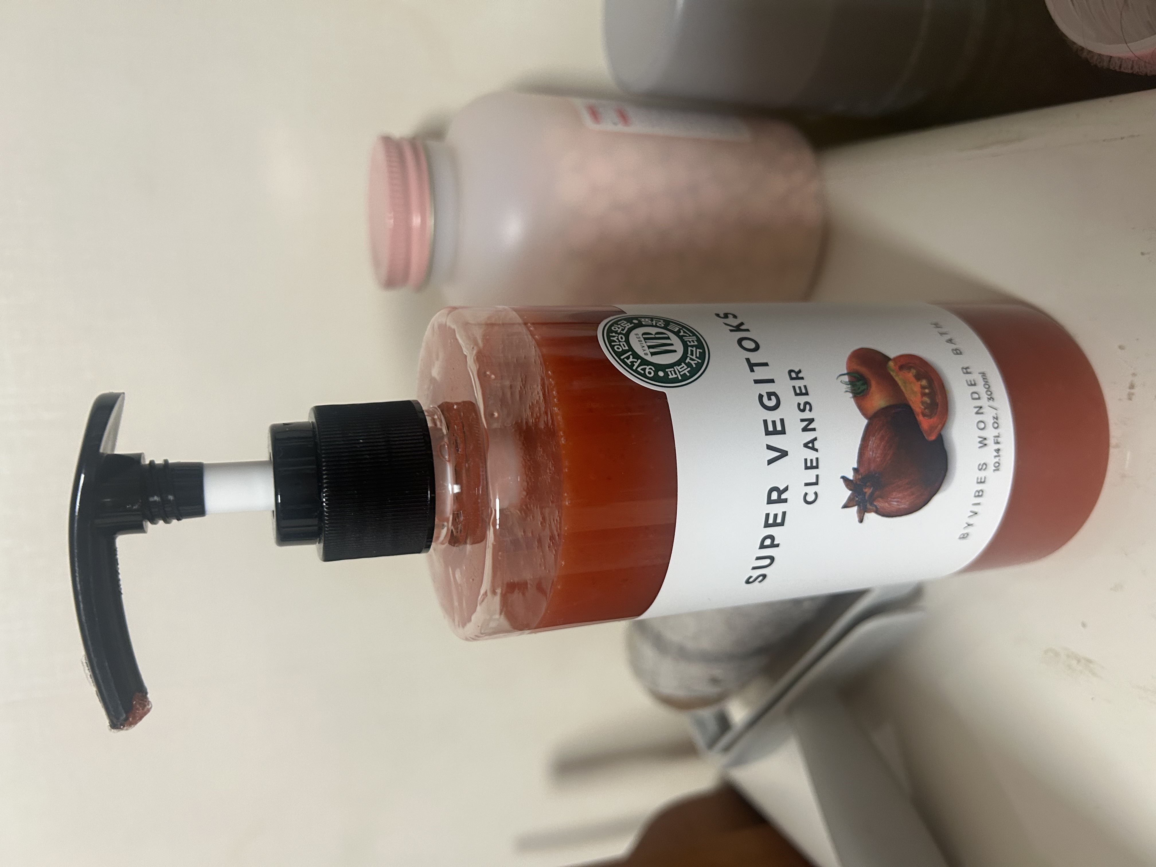 선택된 언니의파우치 리뷰 이미지 - [슈퍼 베지톡스 클렌저 [레드]]