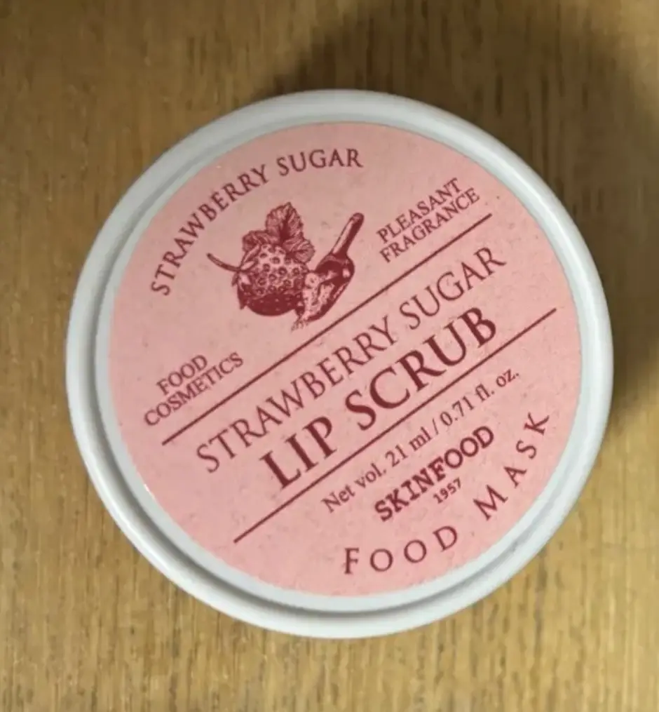 선택된 언니의파우치 리뷰 이미지 - [딸기슈가 푸드마스크 립 스크럽]