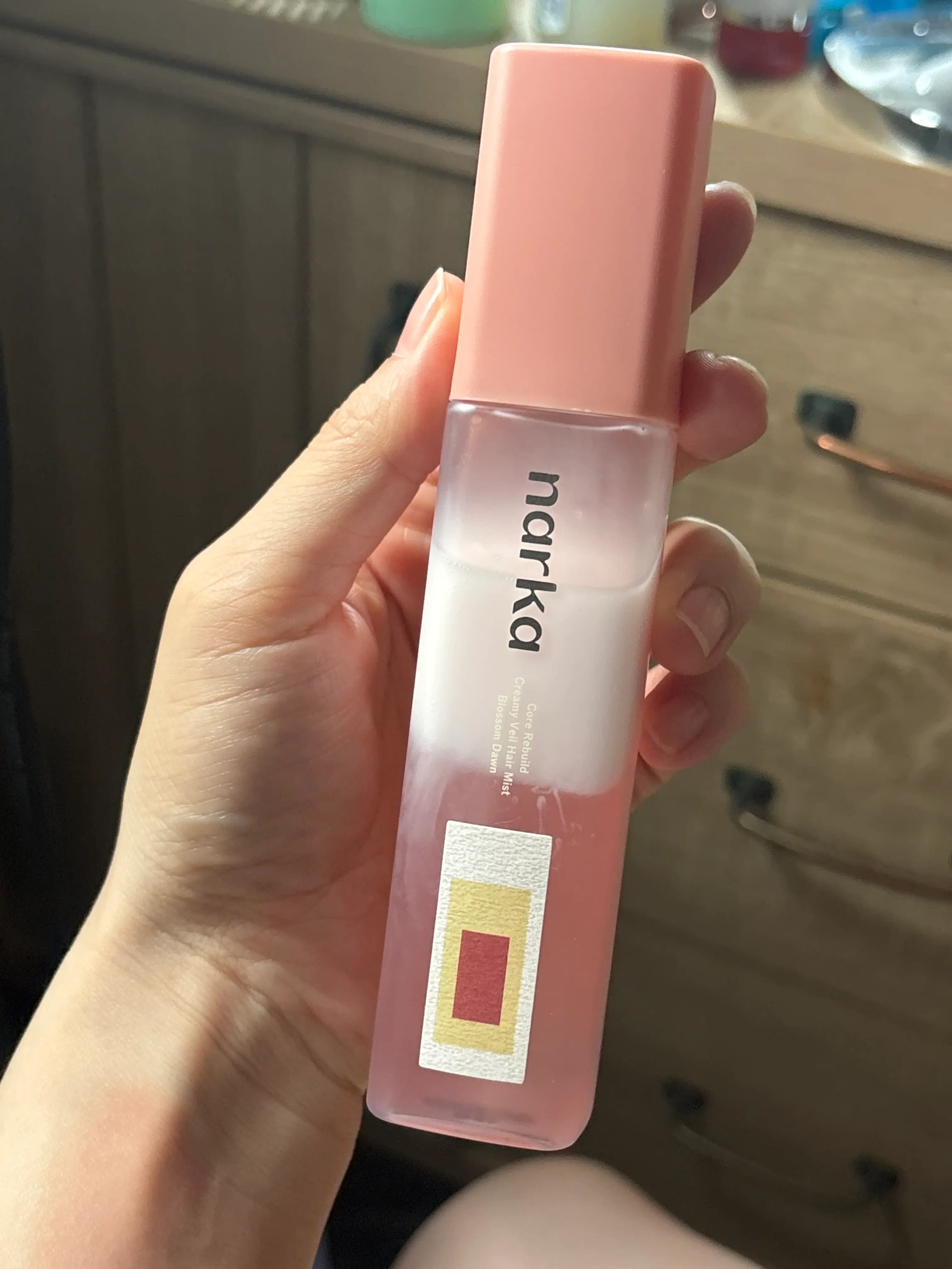 선택된 언니의파우치 리뷰 이미지 - [코어 리빌드 크리미 베일 헤어 미스트]