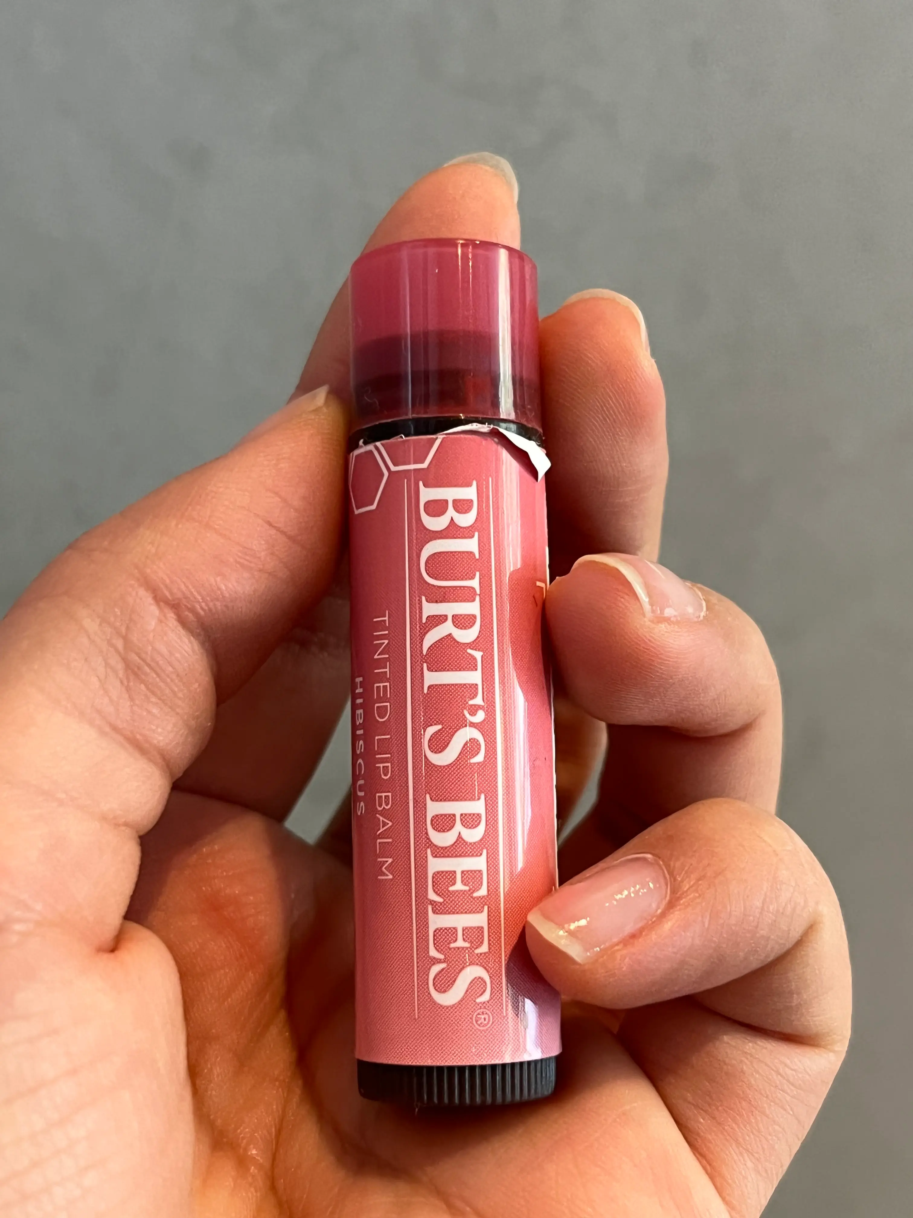 선택된 언니의파우치 리뷰 이미지 - [틴티드 립밤 히비스커스]