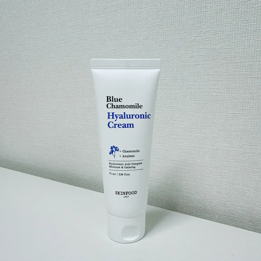 선택된 언니의파우치 리뷰 이미지 - [블루 캐모마일 히알루로닉 수분 크림]