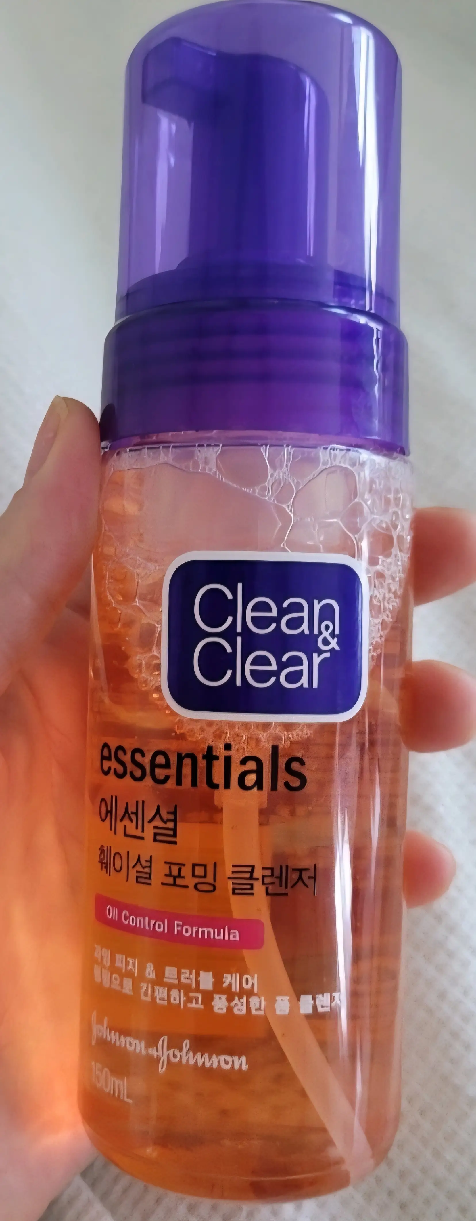 선택된 언니의파우치 리뷰 이미지 - [에센셜 훼이셜 포밍 클렌져]