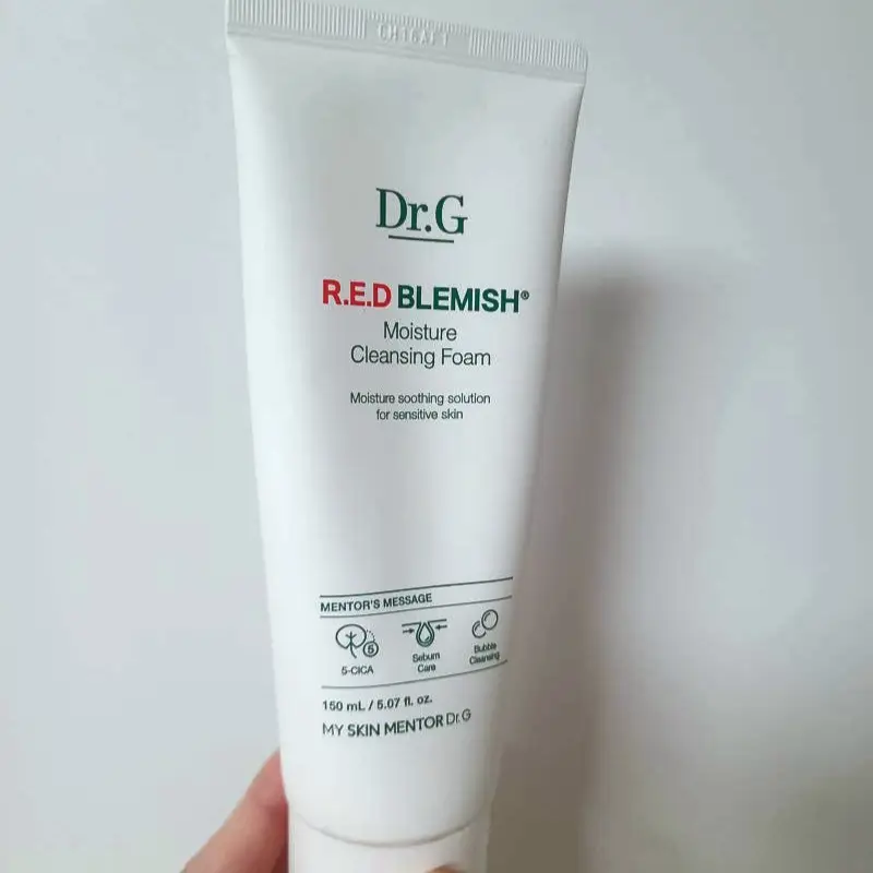 선택된 언니의파우치 리뷰 이미지 - [레드 블레미쉬 모이스처 클렌징 폼]