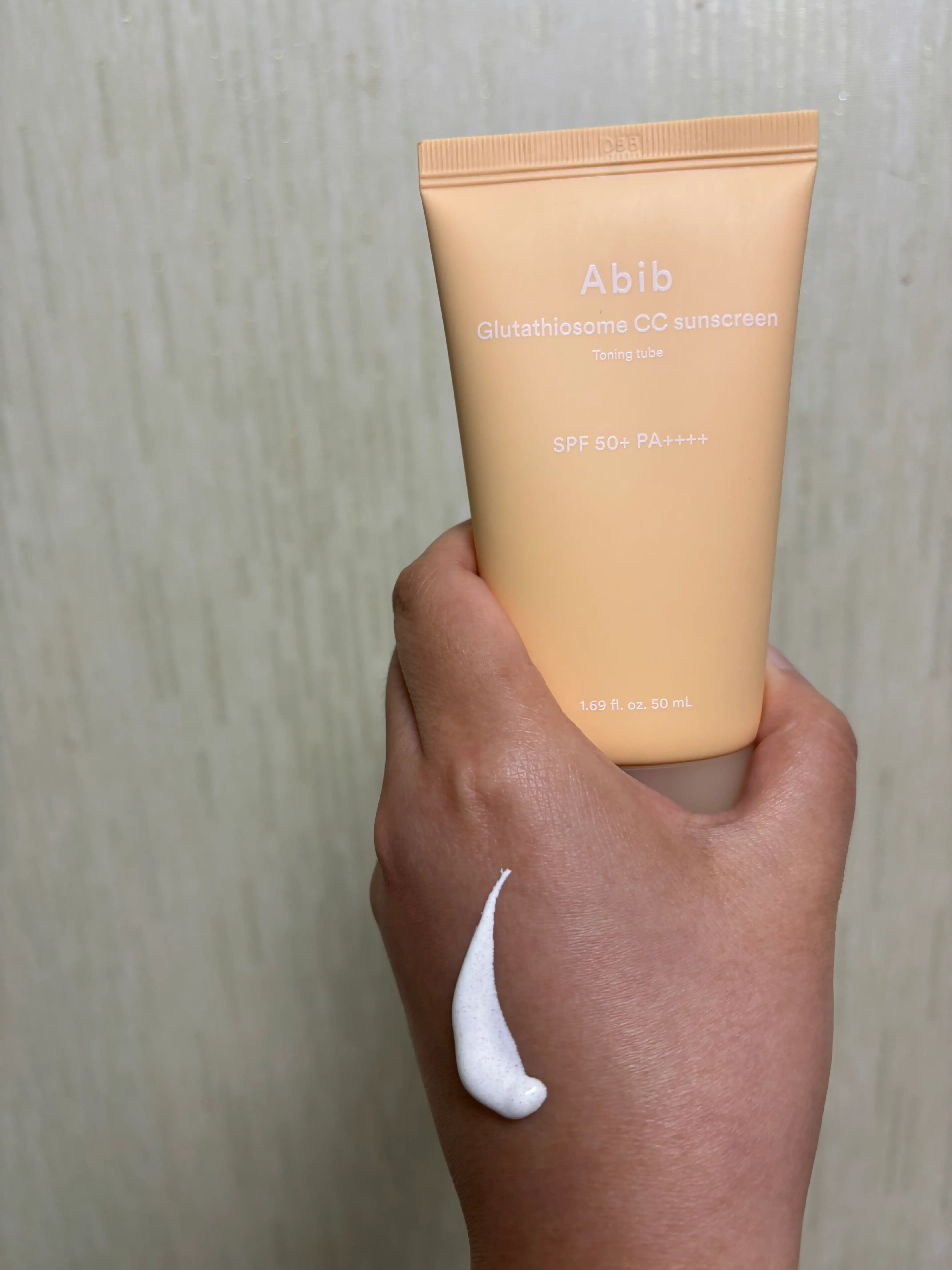 선택된 언니의파우치 리뷰 이미지 - [글루타치온좀 CC 선크림 토닝 튜브]