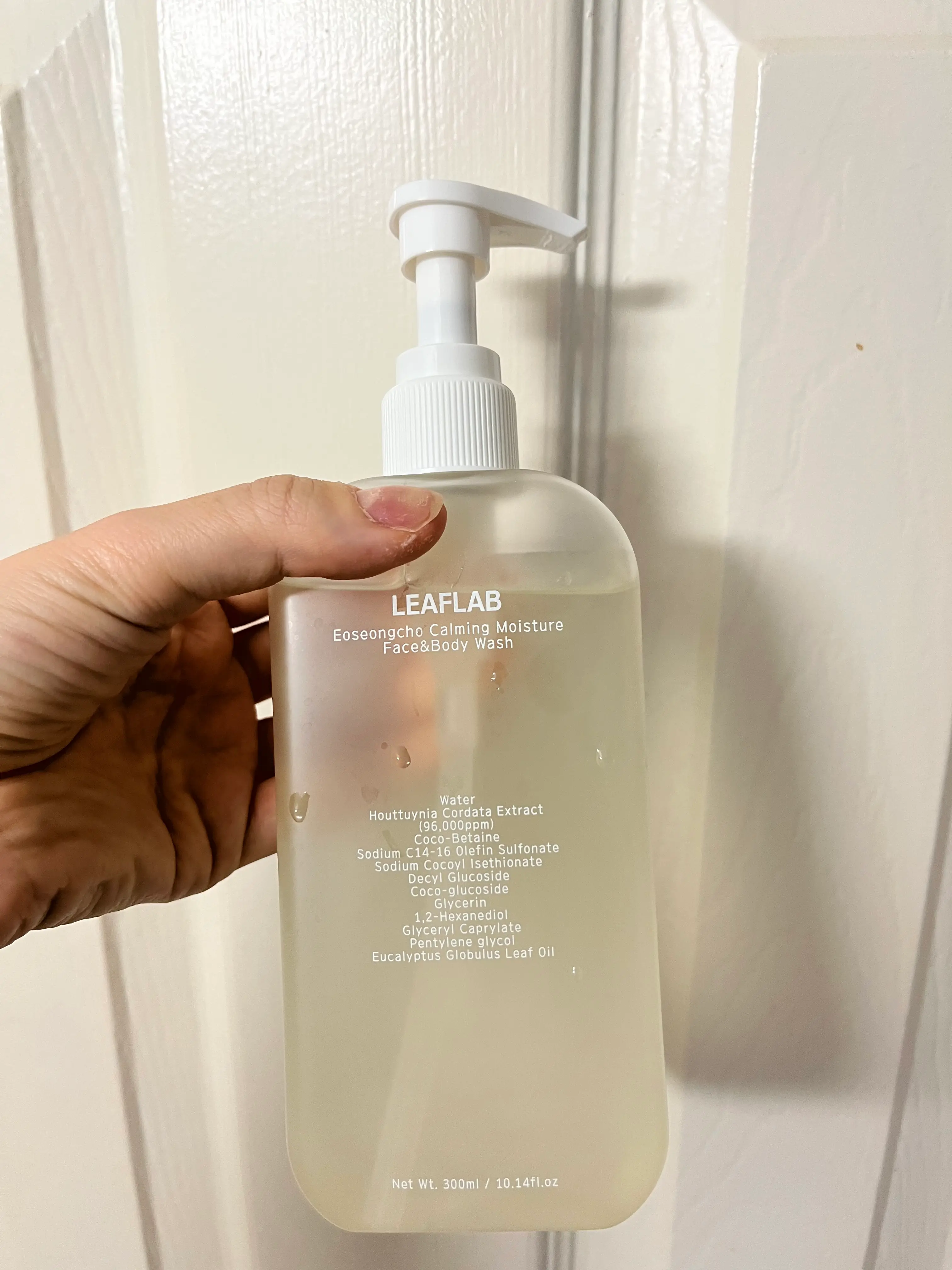 선택된 언니의파우치 리뷰 이미지 - [어성초 카밍 페이스앤바디 워시 ]