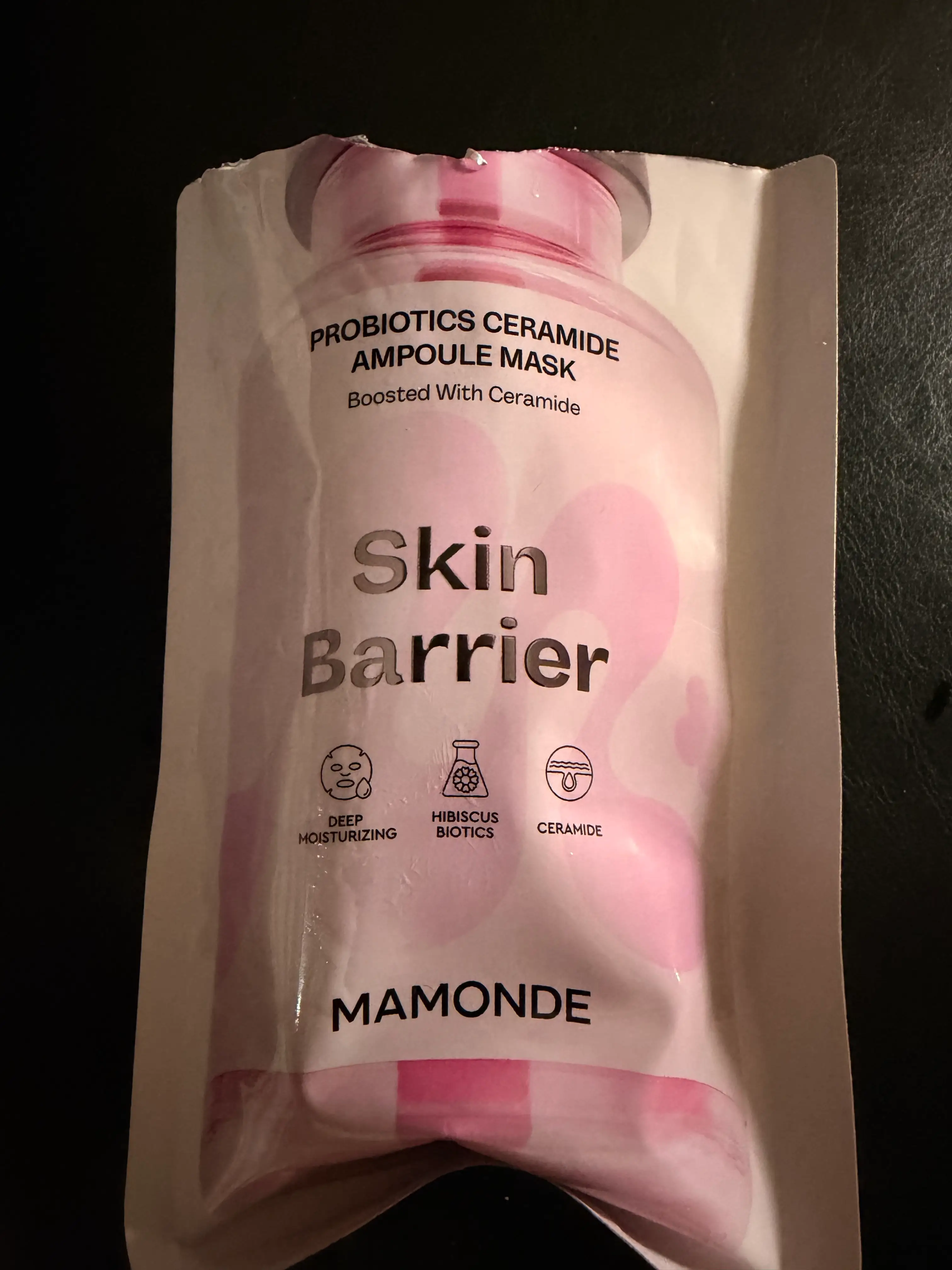 선택된 언니의파우치 리뷰 이미지 - [프로바이오틱스 세라마이드 앰플 마스크]