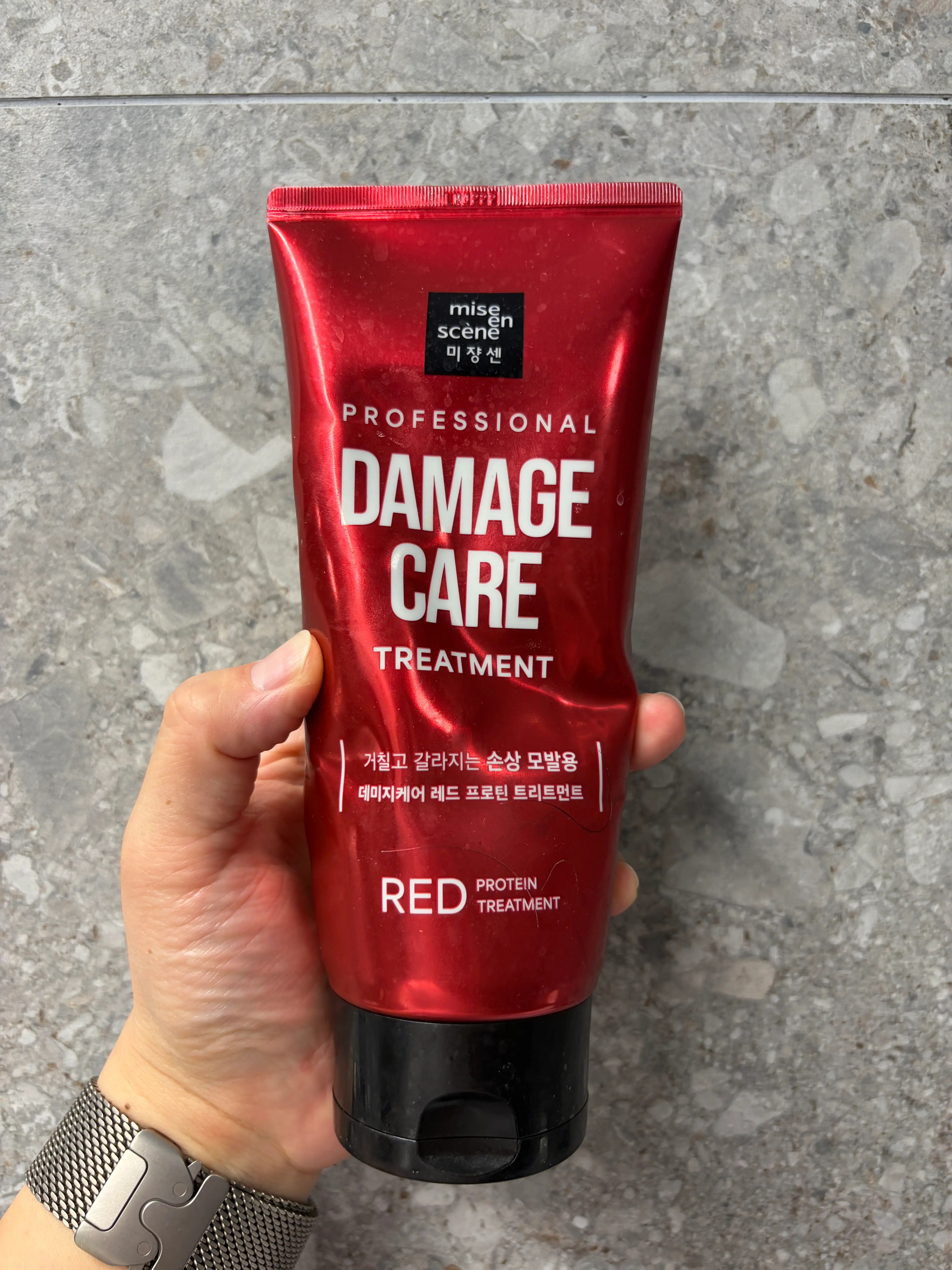 선택된 언니의파우치 리뷰 이미지 - [데미지 케어 레드 프로틴 트리트먼트]