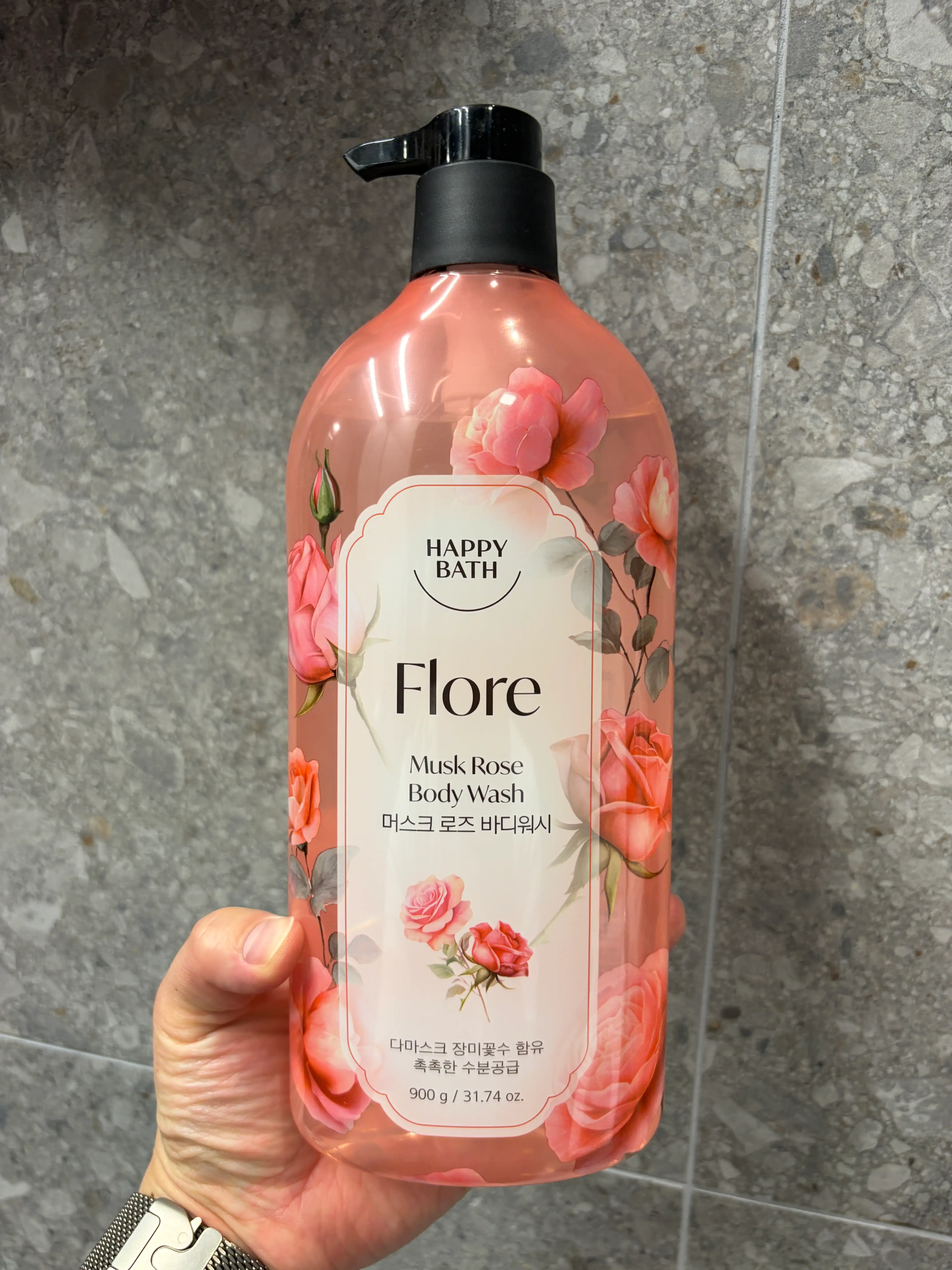 선택된 언니의파우치 리뷰 이미지 - [플로레 머스크 로즈 바디워시]