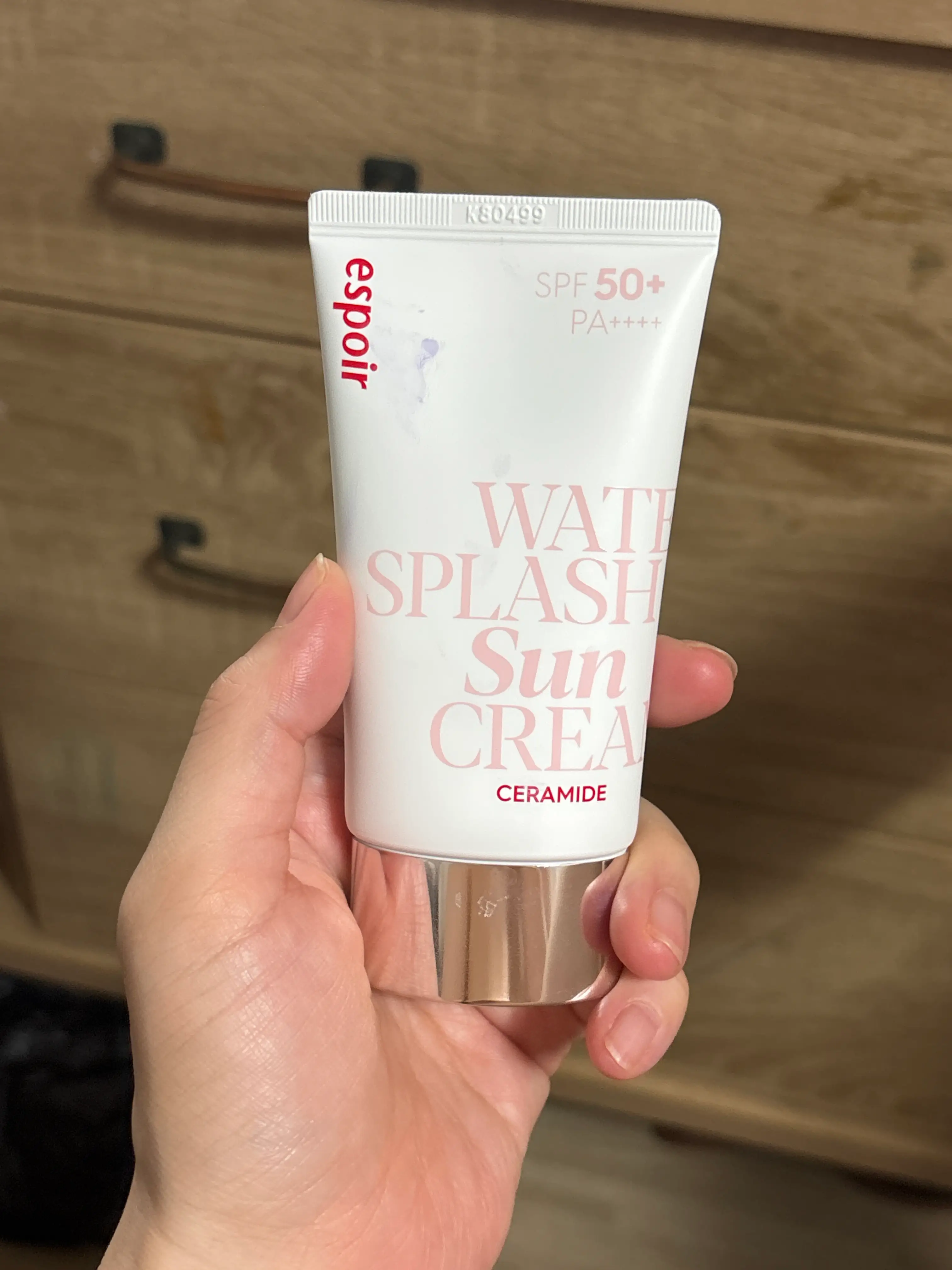 선택된 언니의파우치 리뷰 이미지 - [워터 스플래쉬 선크림 세라마이드]