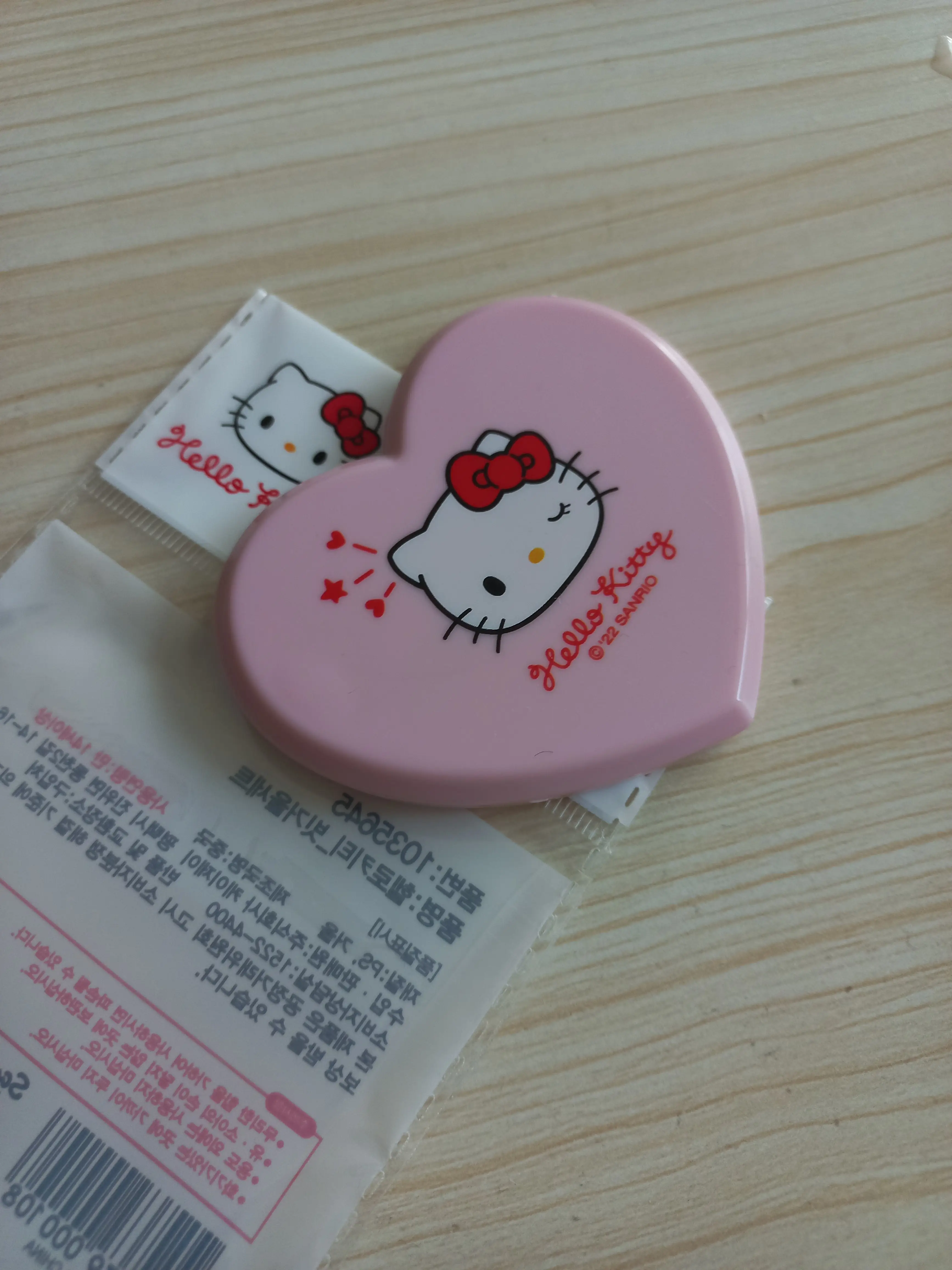 선택된 언니의파우치 리뷰 이미지 - [헬로키티 빗 거울 세트]