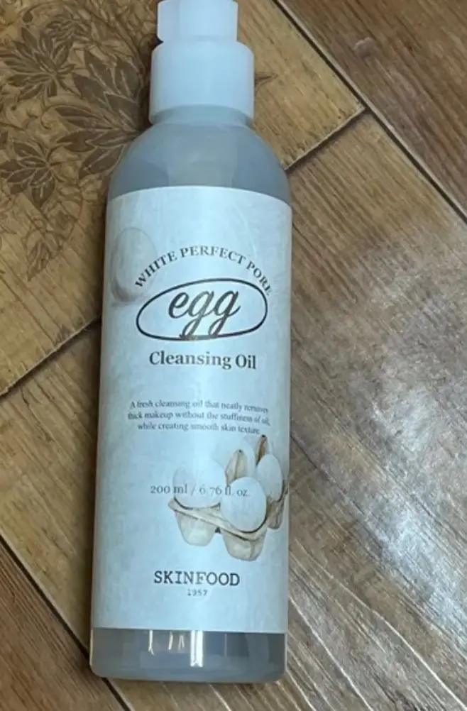 선택된 언니의파우치 리뷰 이미지 - [에그 화이트 퍼펙트 포어 클렌징 오일 ]