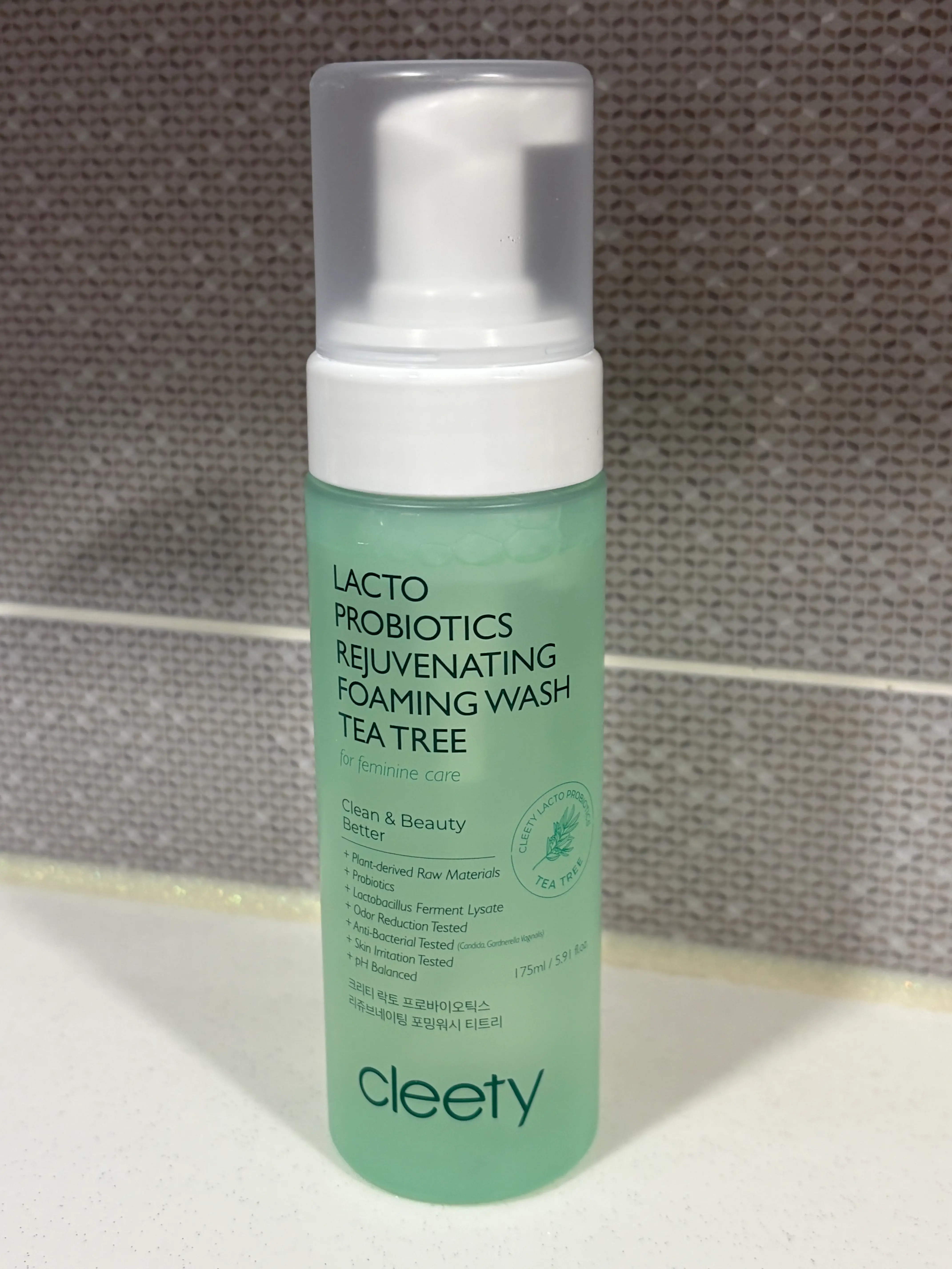 선택된 언니의파우치 리뷰 이미지 - [락토 프로바이오틱스 리쥬브네이팅 포밍워시 티트리]