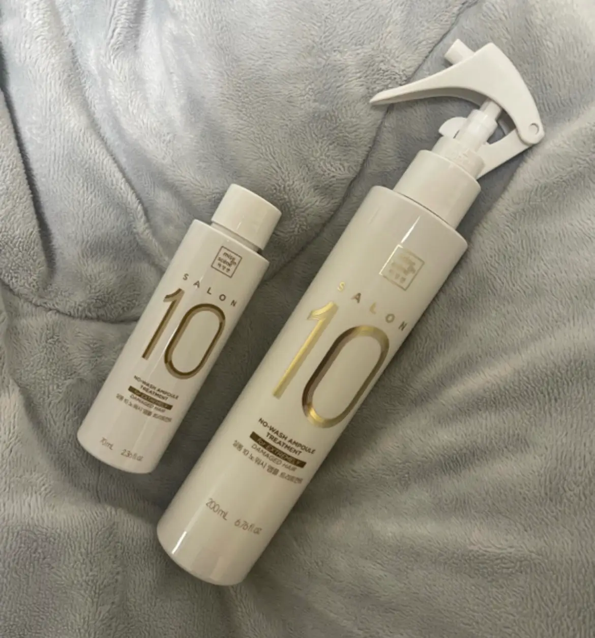 선택된 언니의파우치 리뷰 이미지 - [살롱10 노워시 극손상 앰플 트리트먼트]