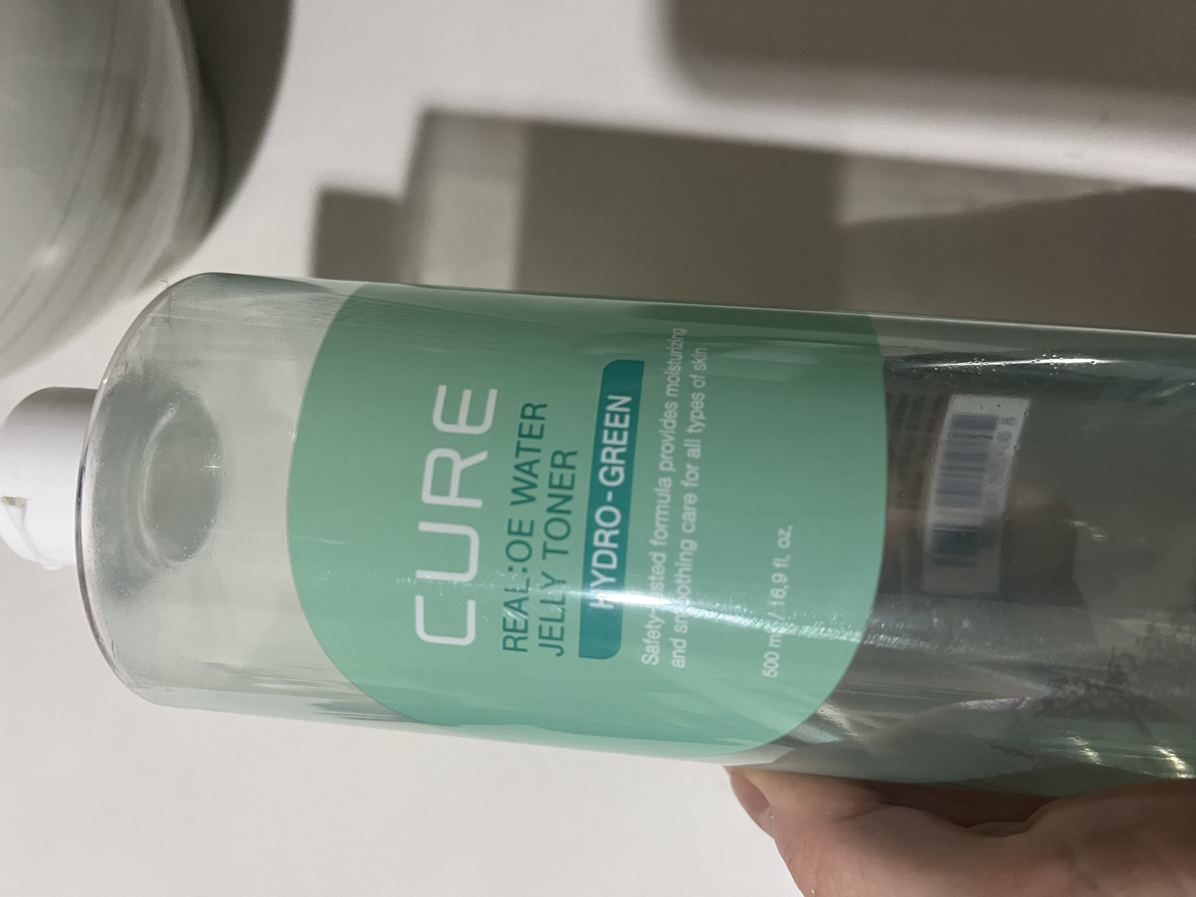 선택된 언니의파우치 리뷰 이미지 - [큐어 알로에 워터 젤리 토너]