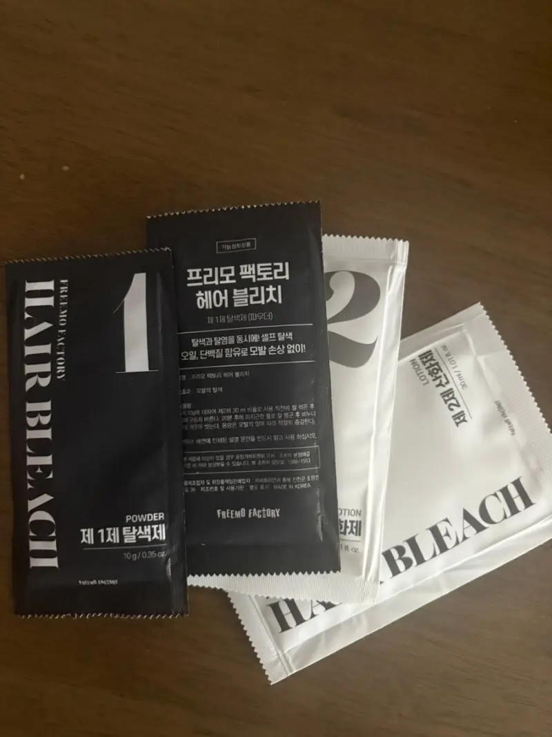 선택된 언니의파우치 리뷰 이미지 - [헤어 블리치]