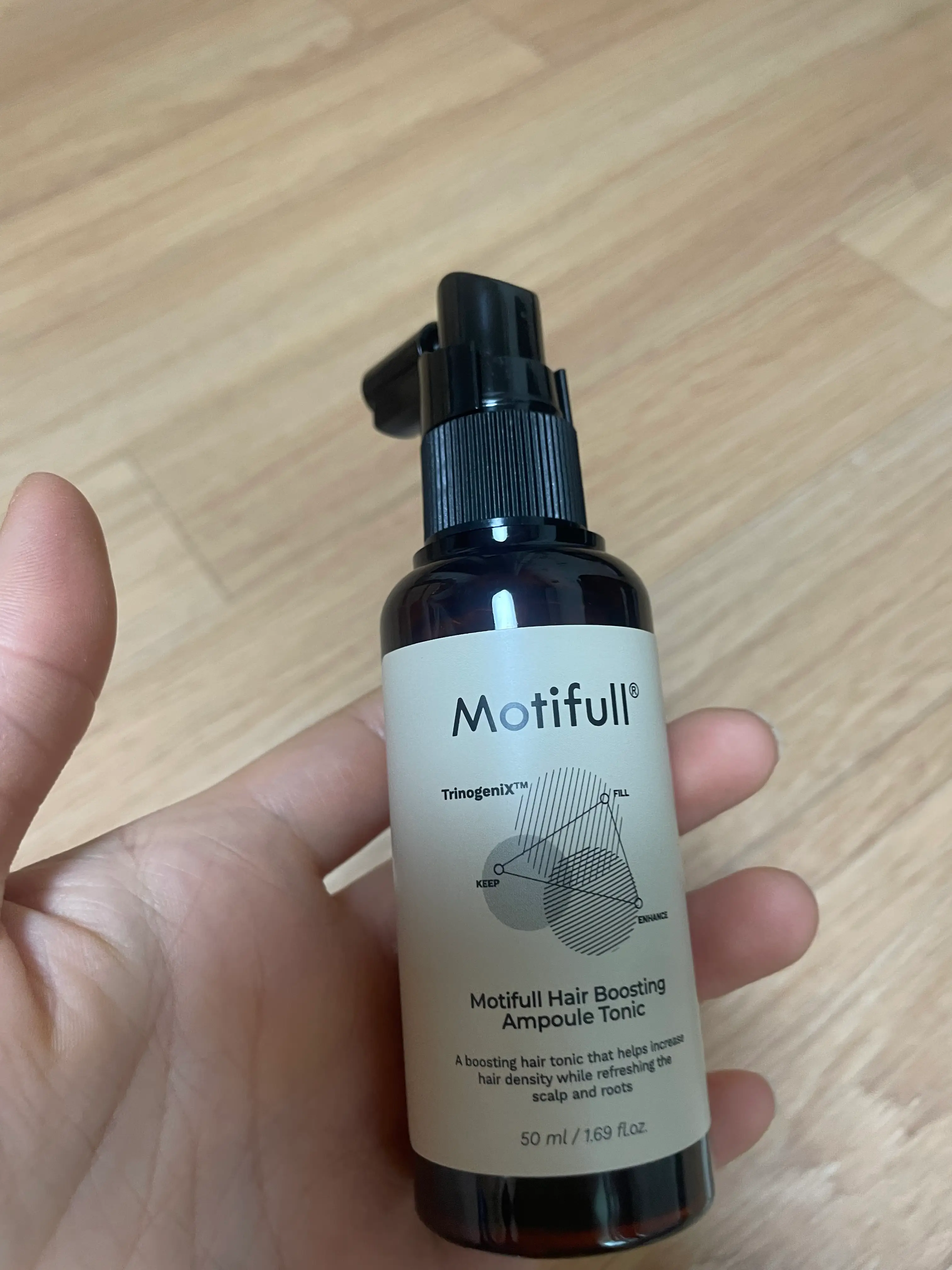 선택된 언니의파우치 리뷰 이미지 - [헤어 부스팅 앰플 토닉]