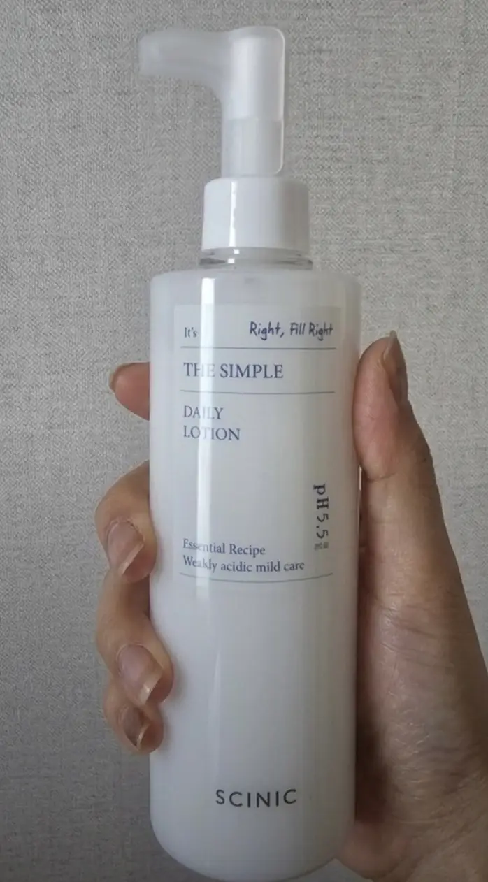 선택된 언니의파우치 리뷰 이미지 - [더 심플 데일리 로션]