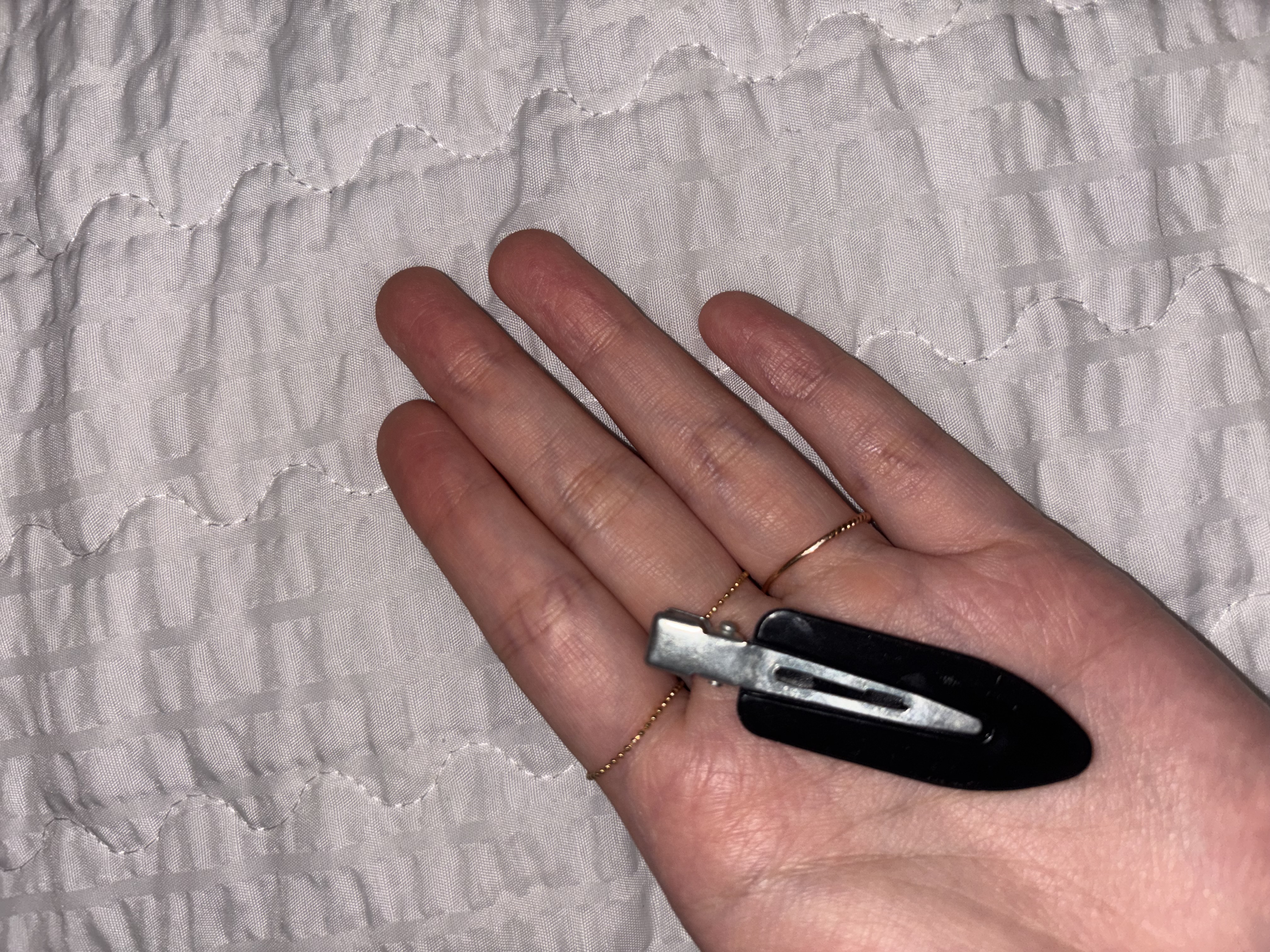 선택된 언니의파우치 리뷰 이미지 - [자국이 덜 남는 헤어 집게]