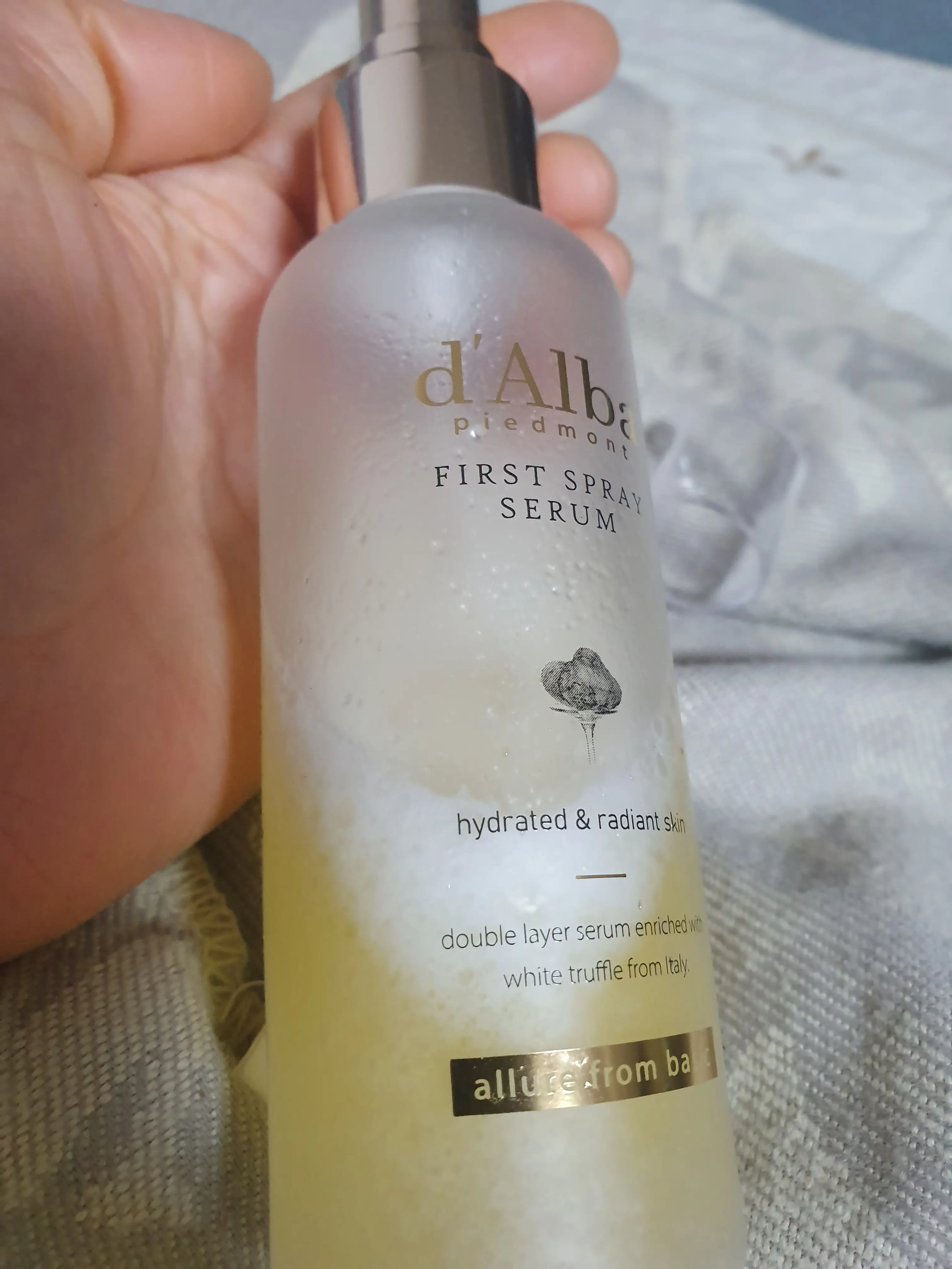 선택된 언니의파우치 리뷰 이미지 - [화이트 트러플 퍼스트 스프레이 세럼]