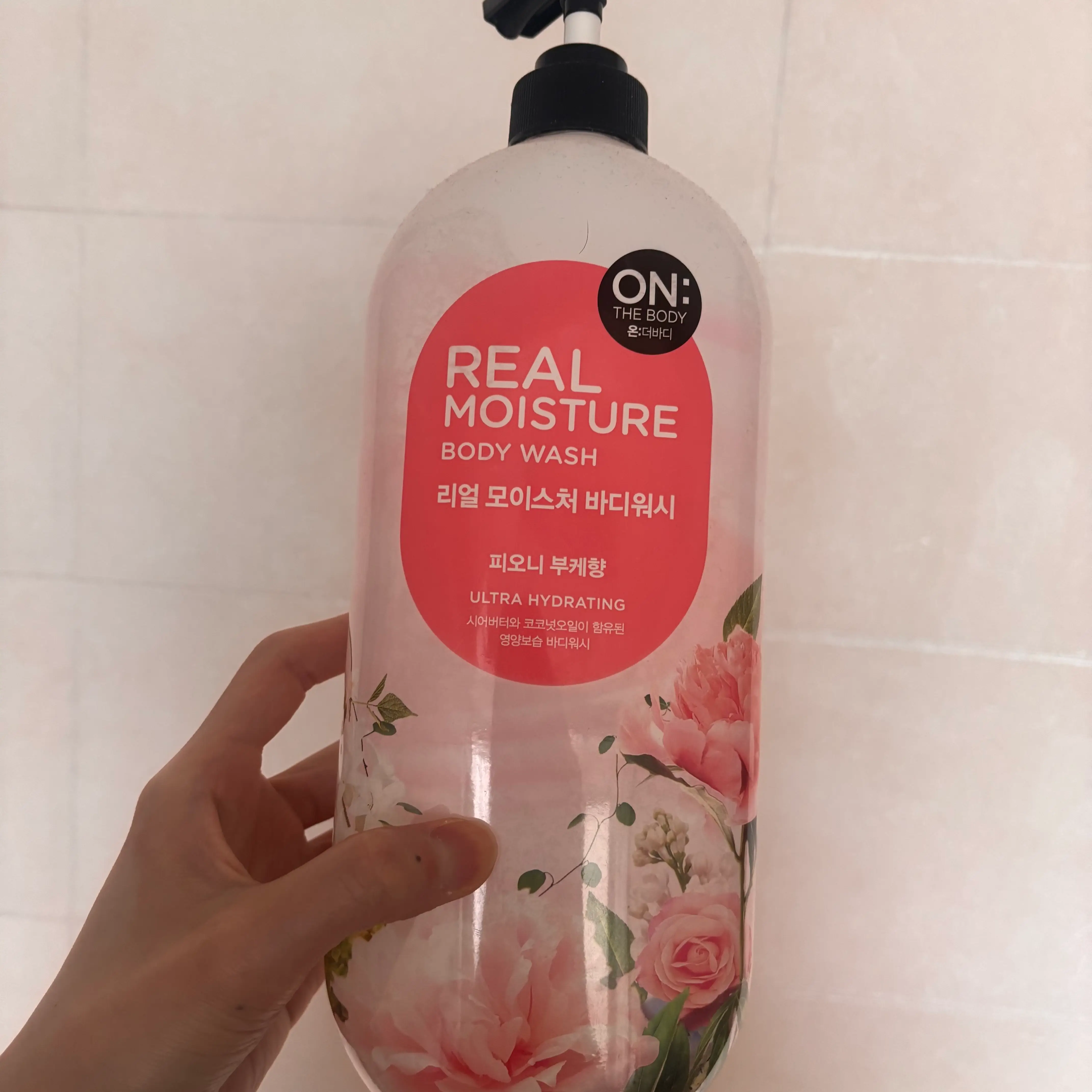 선택된 언니의파우치 리뷰 이미지 - [리얼 모이스처 바디워시 피오니 부케]