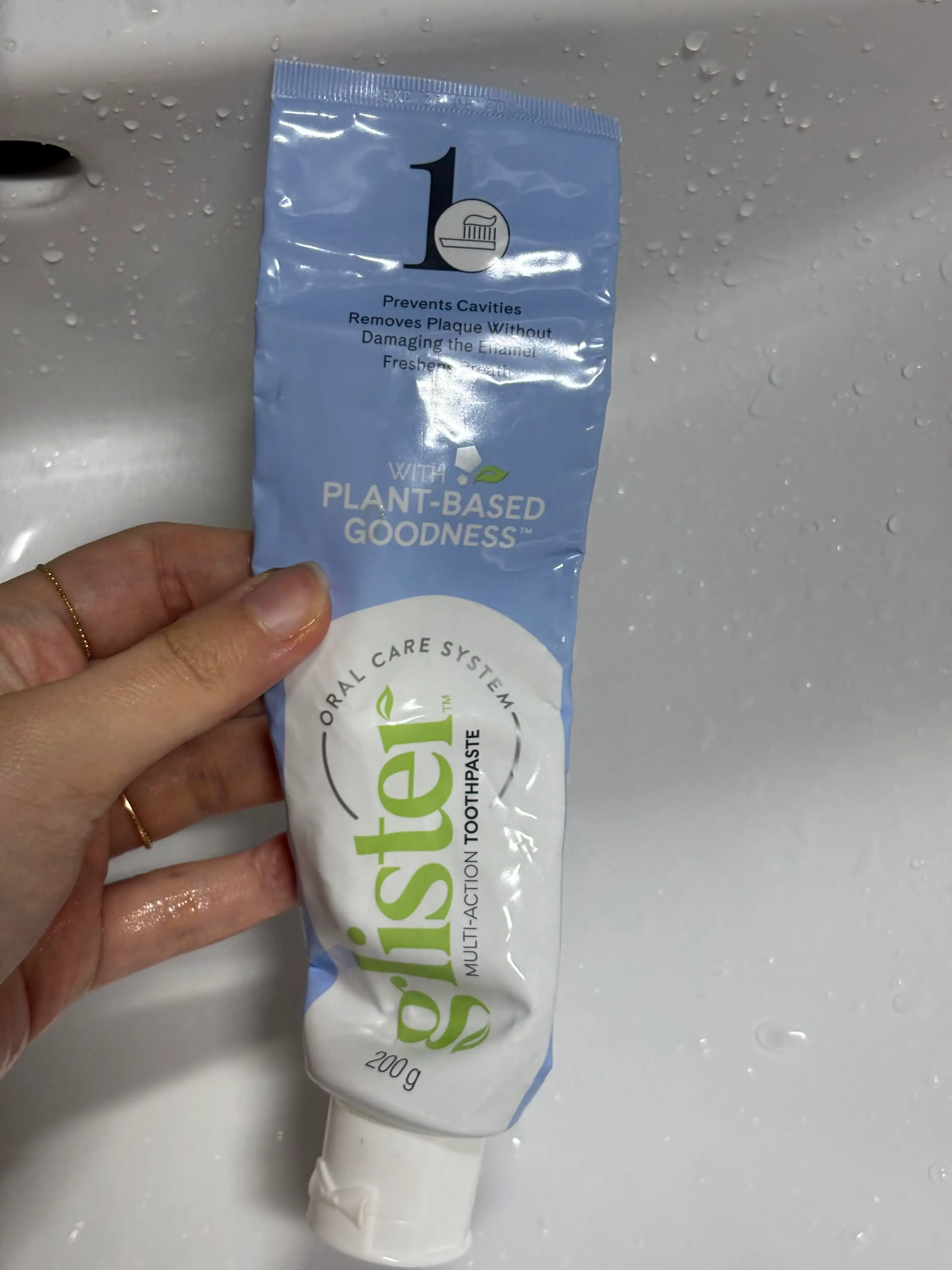 선택된 언니의파우치 리뷰 이미지 - [글리스터 프로액션 컴플리트 치약]