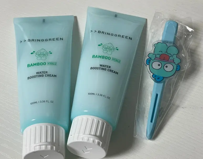 선택된 언니의파우치 리뷰 이미지 - [대나무 히알루 수분 부스팅 크림 ]