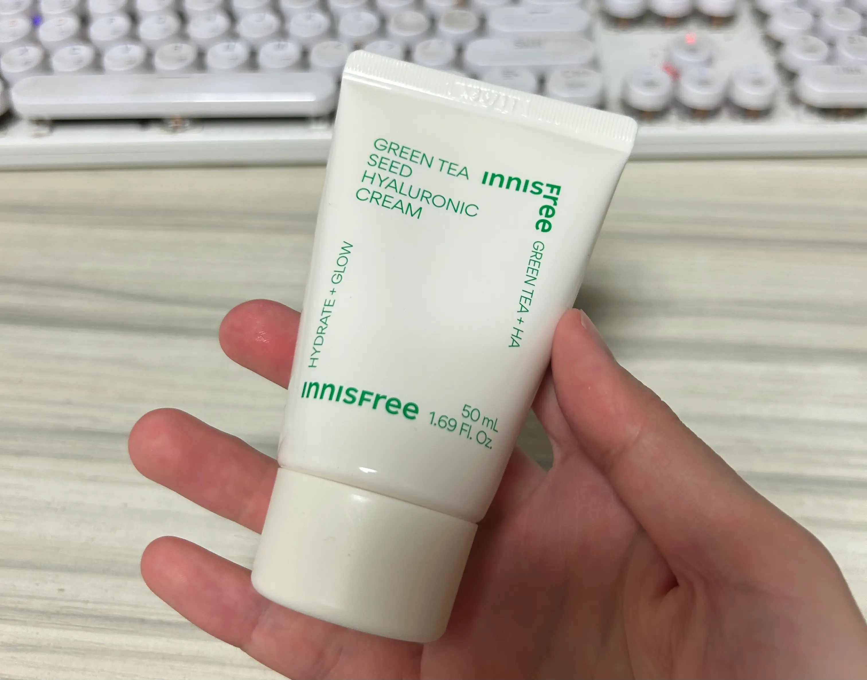 선택된 언니의파우치 리뷰 이미지 - [그린티 씨드 히알루론산 크림]