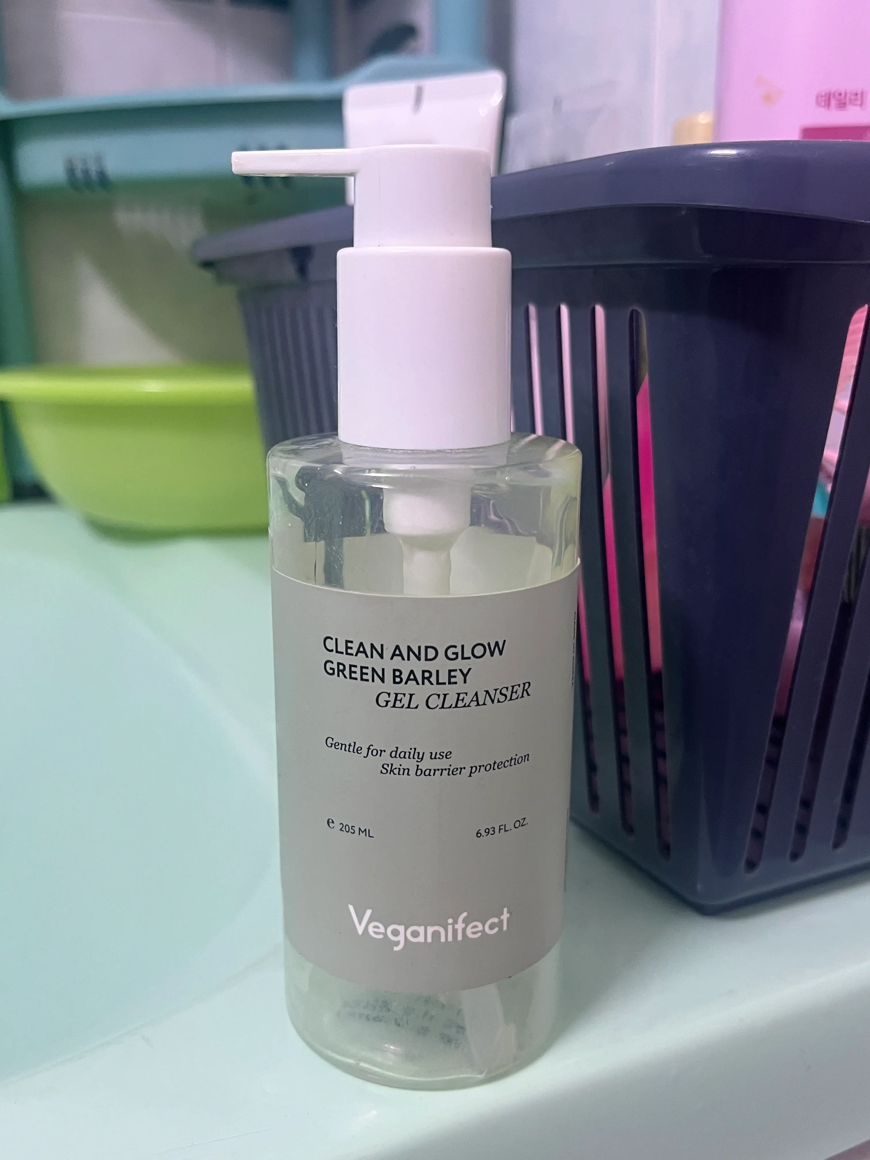 선택된 언니의파우치 리뷰 이미지 - [클린 앤 글로우 청보리 젤 클렌저]