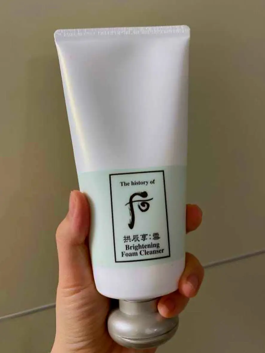 선택된 언니의파우치 리뷰 이미지 - [공진향설 브라이트닝 청안 클렌징 폼]