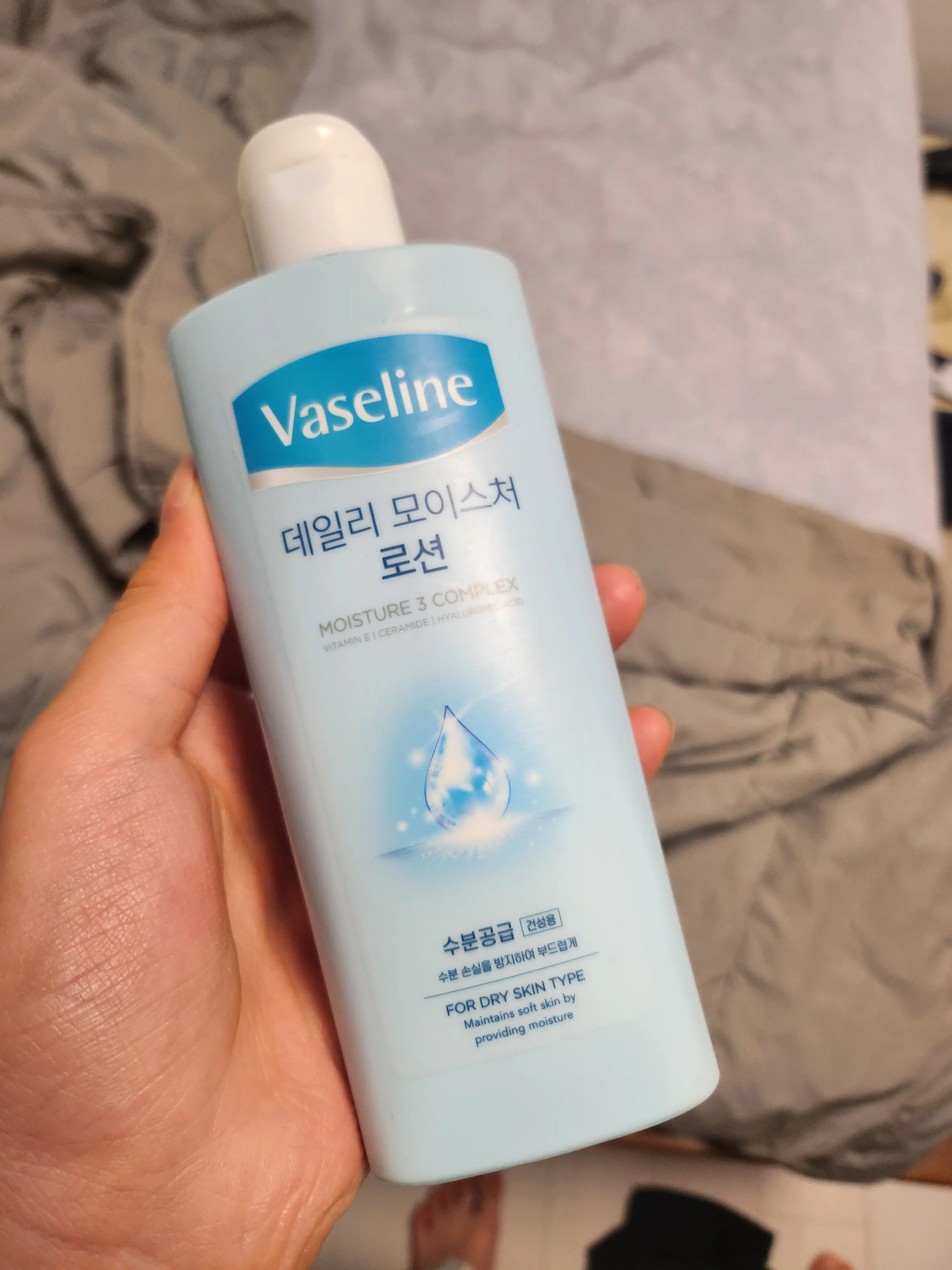 선택된 언니의파우치 리뷰 이미지 - [바세린 데일리 모이스처 로션]