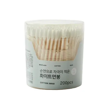 화이트 포인트 화장 면봉