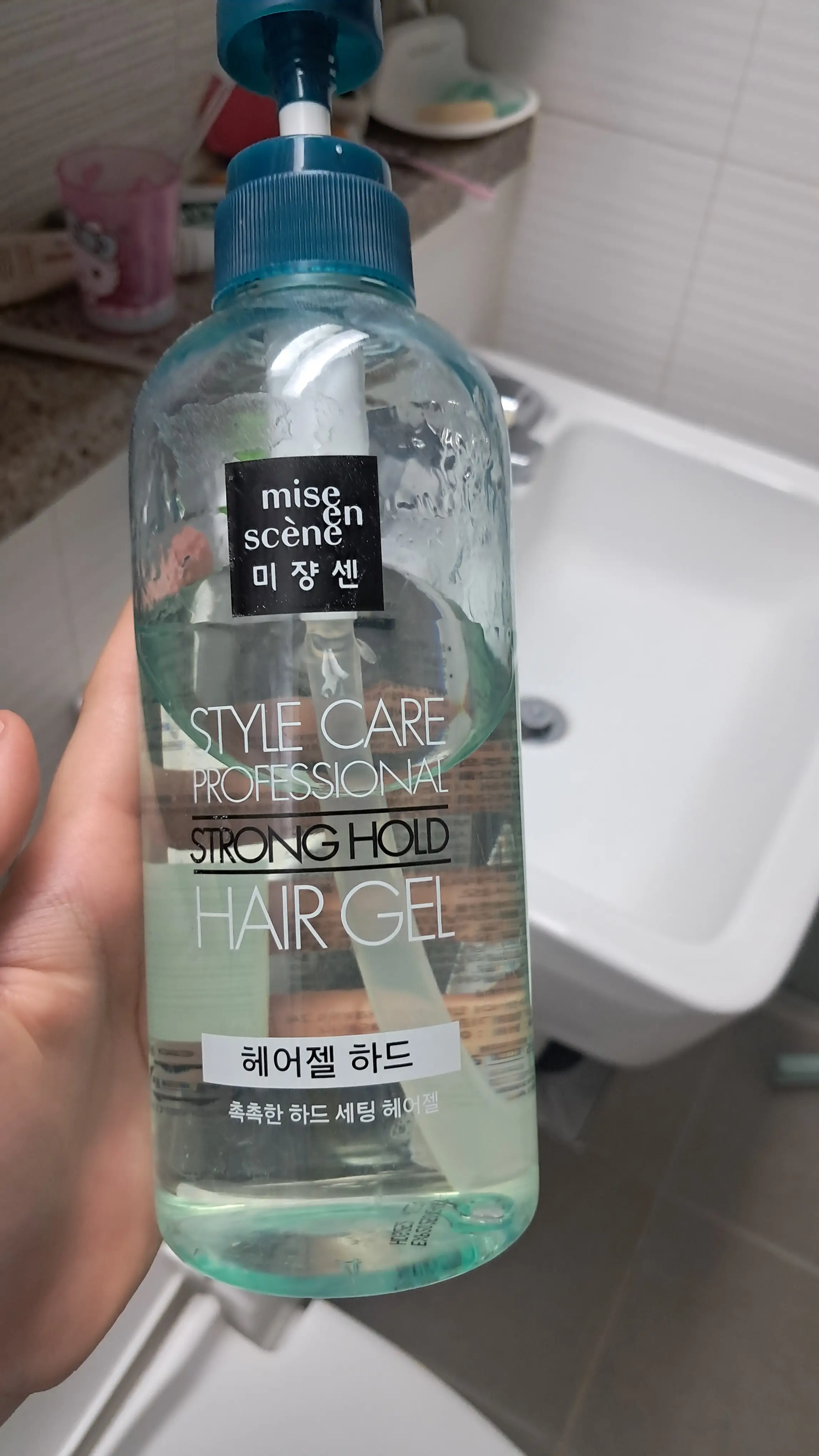 선택된 언니의파우치 리뷰 이미지 - [스타일케어 프로페셔널 헤어젤 하드]