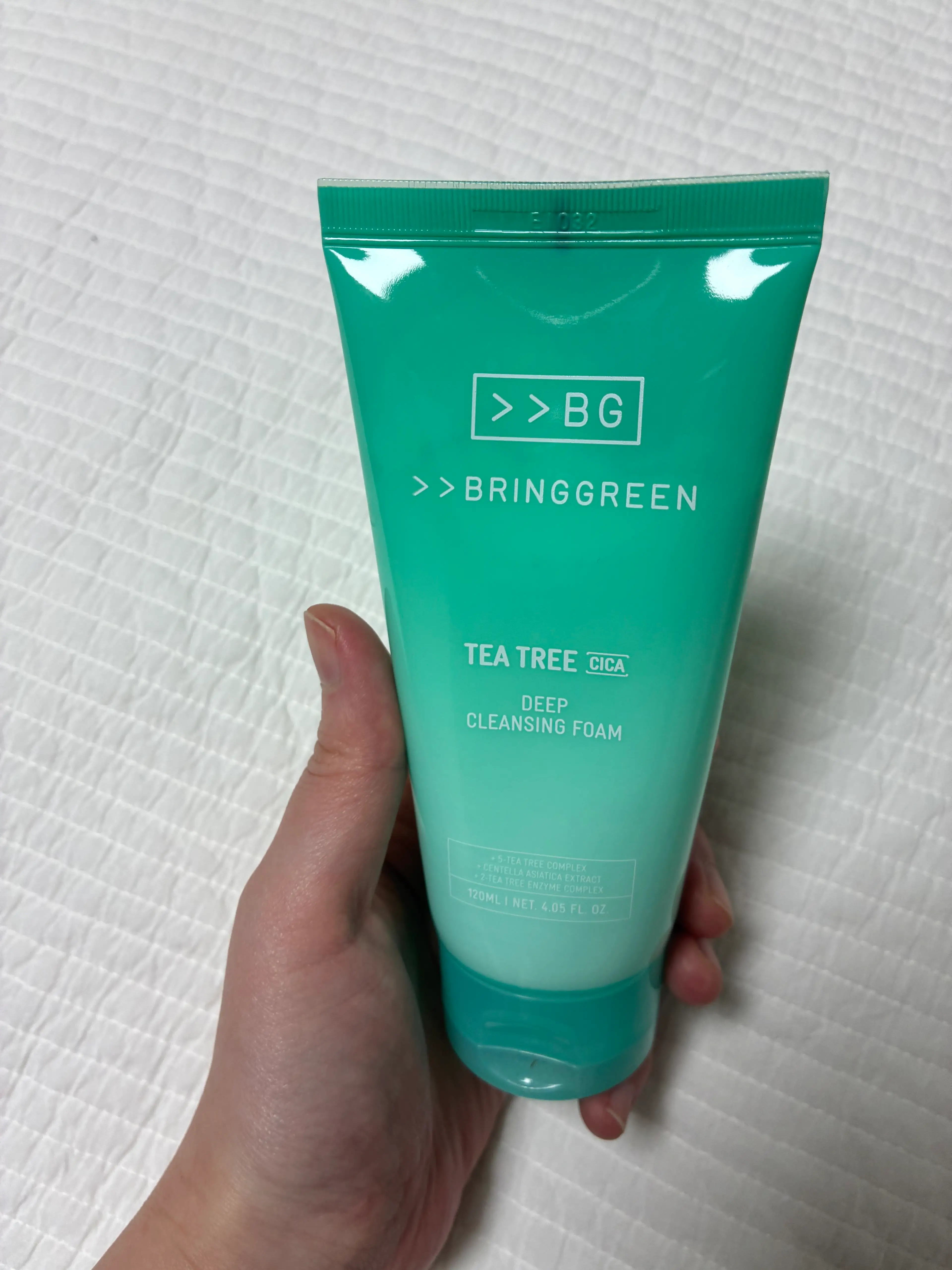 선택된 언니의파우치 리뷰 이미지 - [티트리 시카 딥 클렌징폼]
