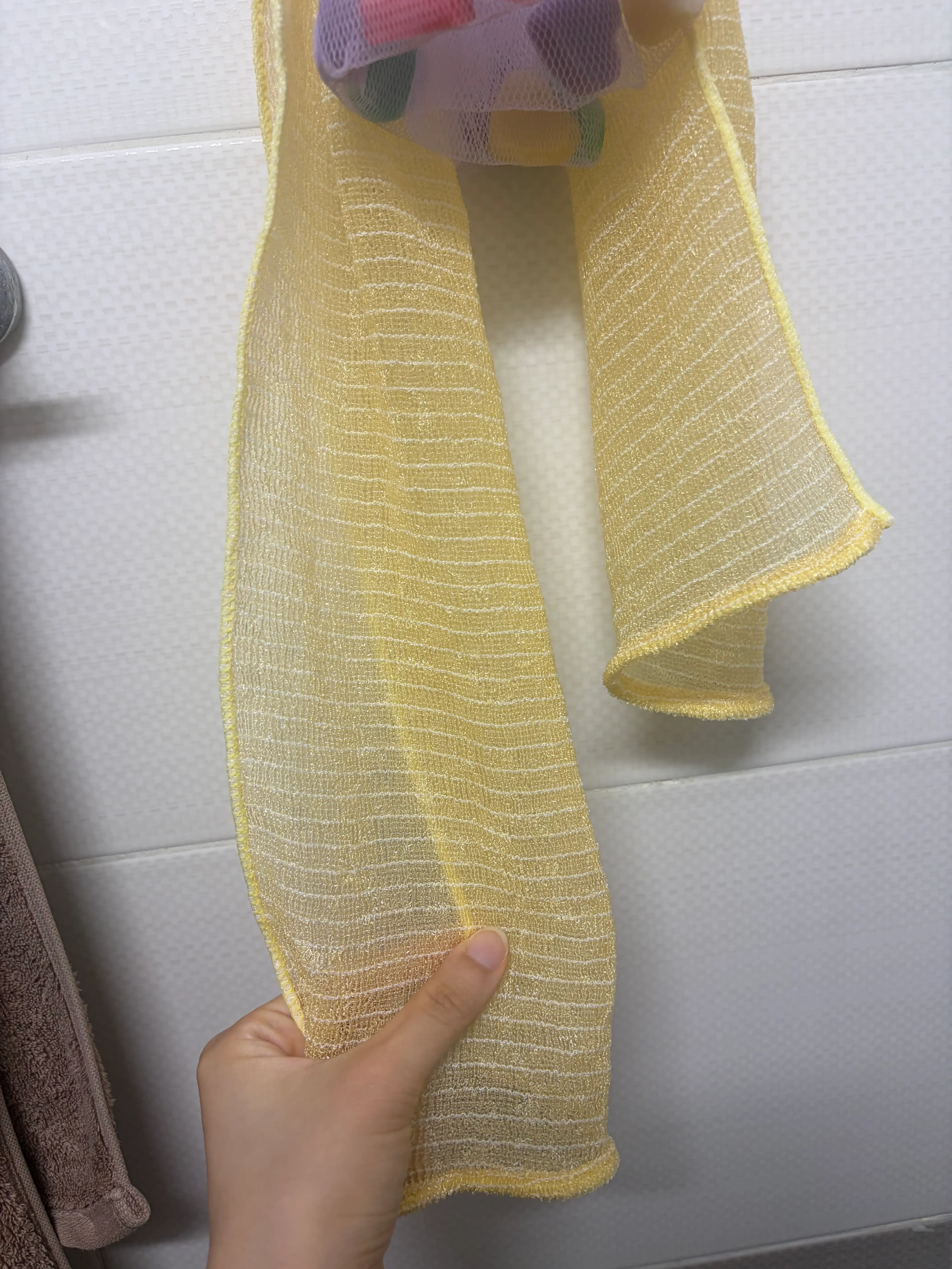 선택된 언니의파우치 리뷰 이미지 - [대나무 샤워타월]