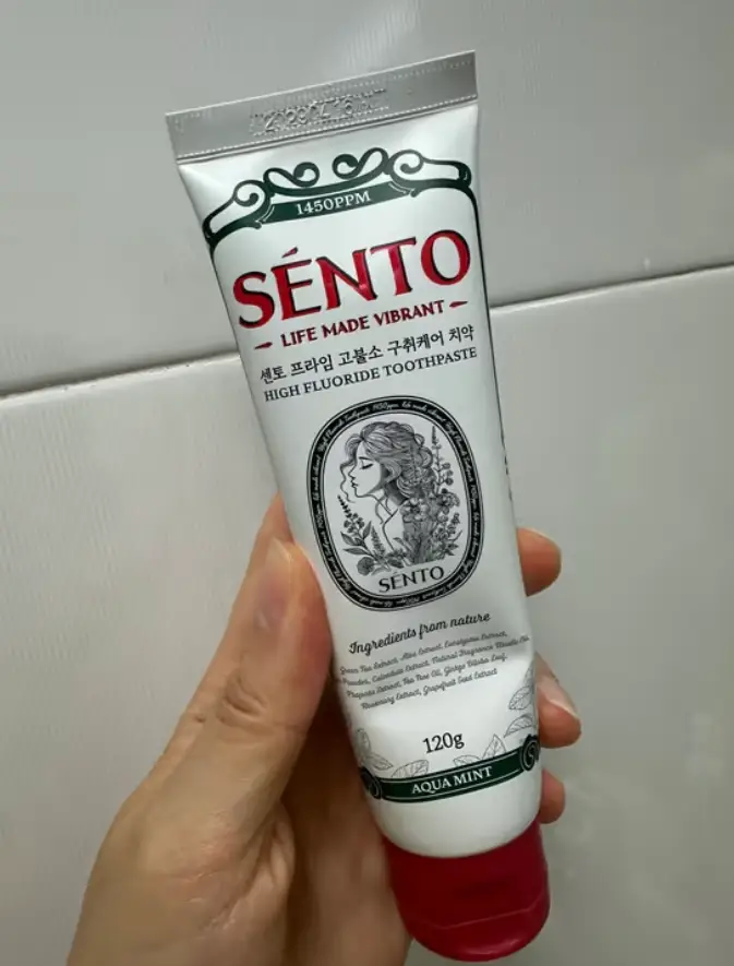 선택된 언니의파우치 리뷰 이미지 - [프라임 고불소 구취케어 치약 [아쿠아민트]]