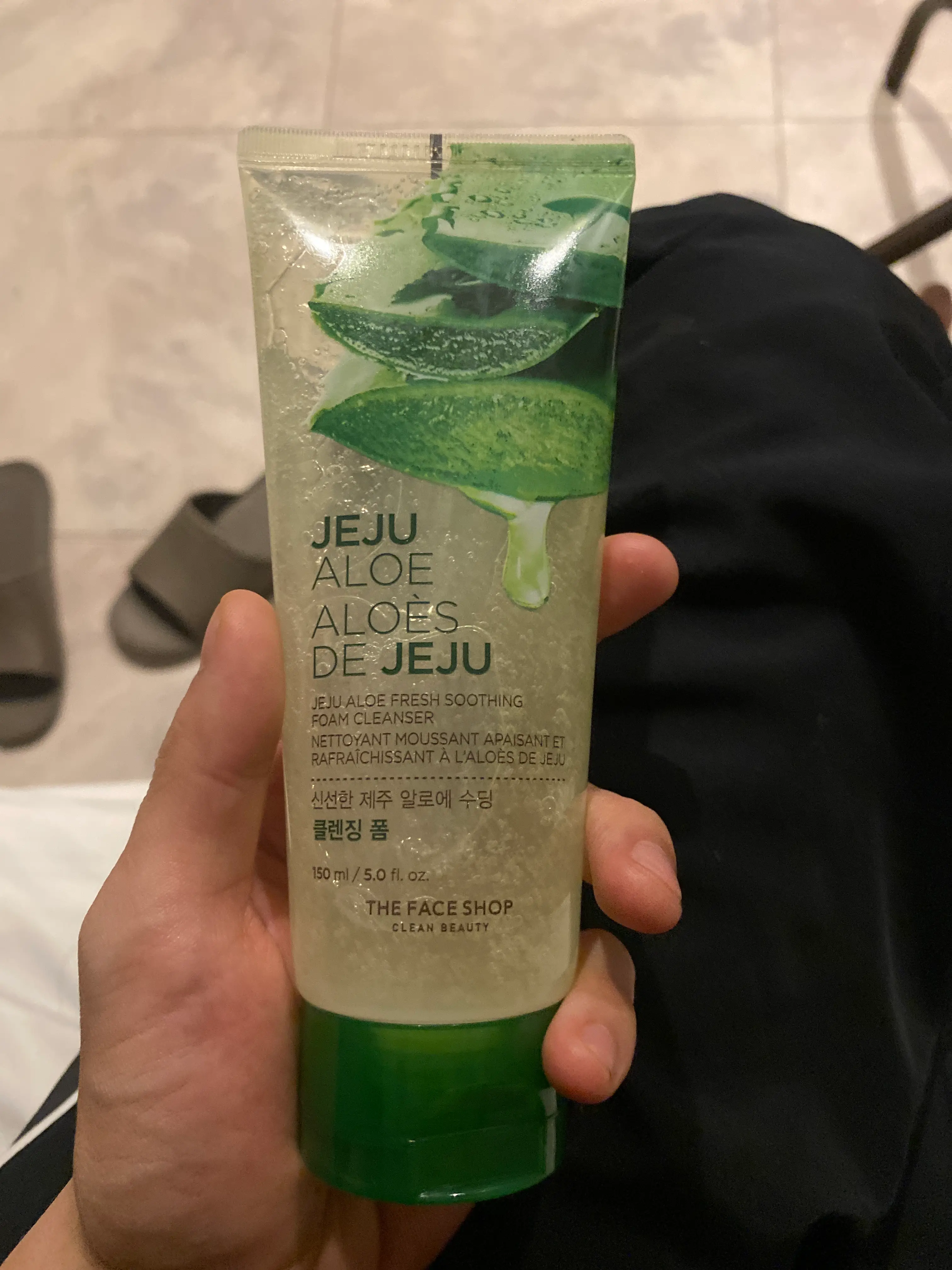 선택된 언니의파우치 리뷰 이미지 - [신선한 제주 알로에 수딩 클렌징 폼]