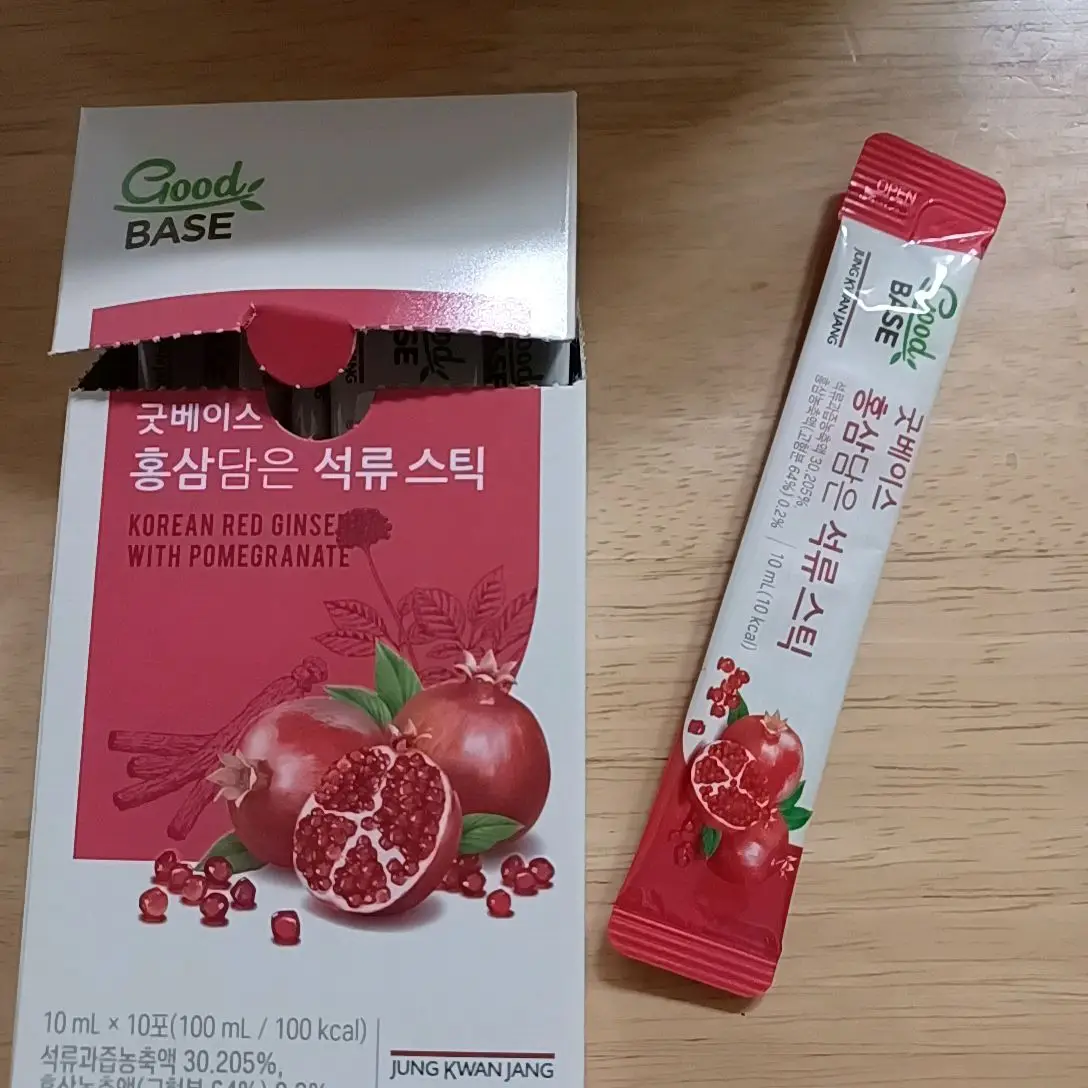 선택된 언니의파우치 리뷰 이미지 - [굿베이스 홍삼담은 석류스틱]
