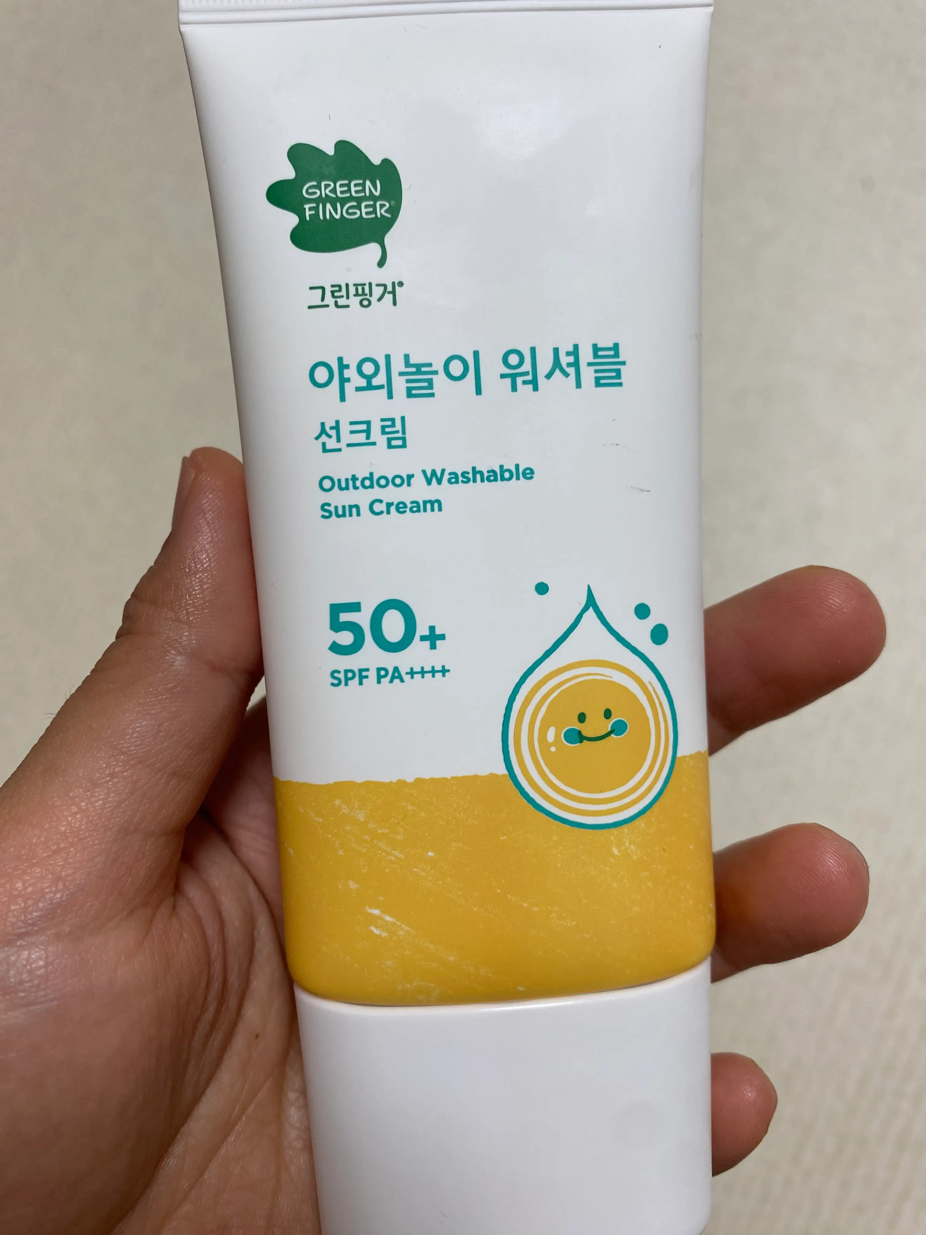 선택된 언니의파우치 리뷰 이미지 - [야외놀이 워셔블 선크림]
