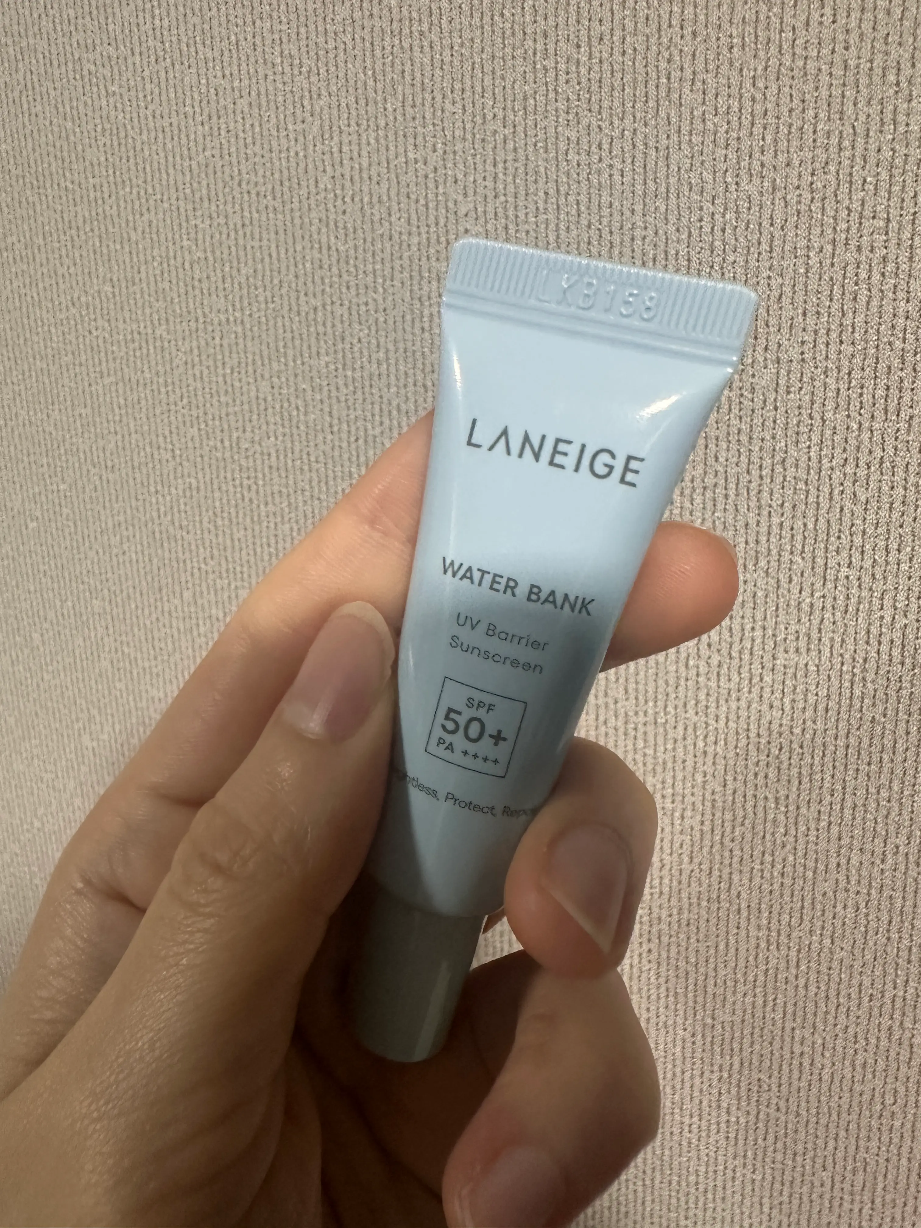선택된 언니의파우치 리뷰 이미지 - [워터뱅크 유브이 베리어 선크림]