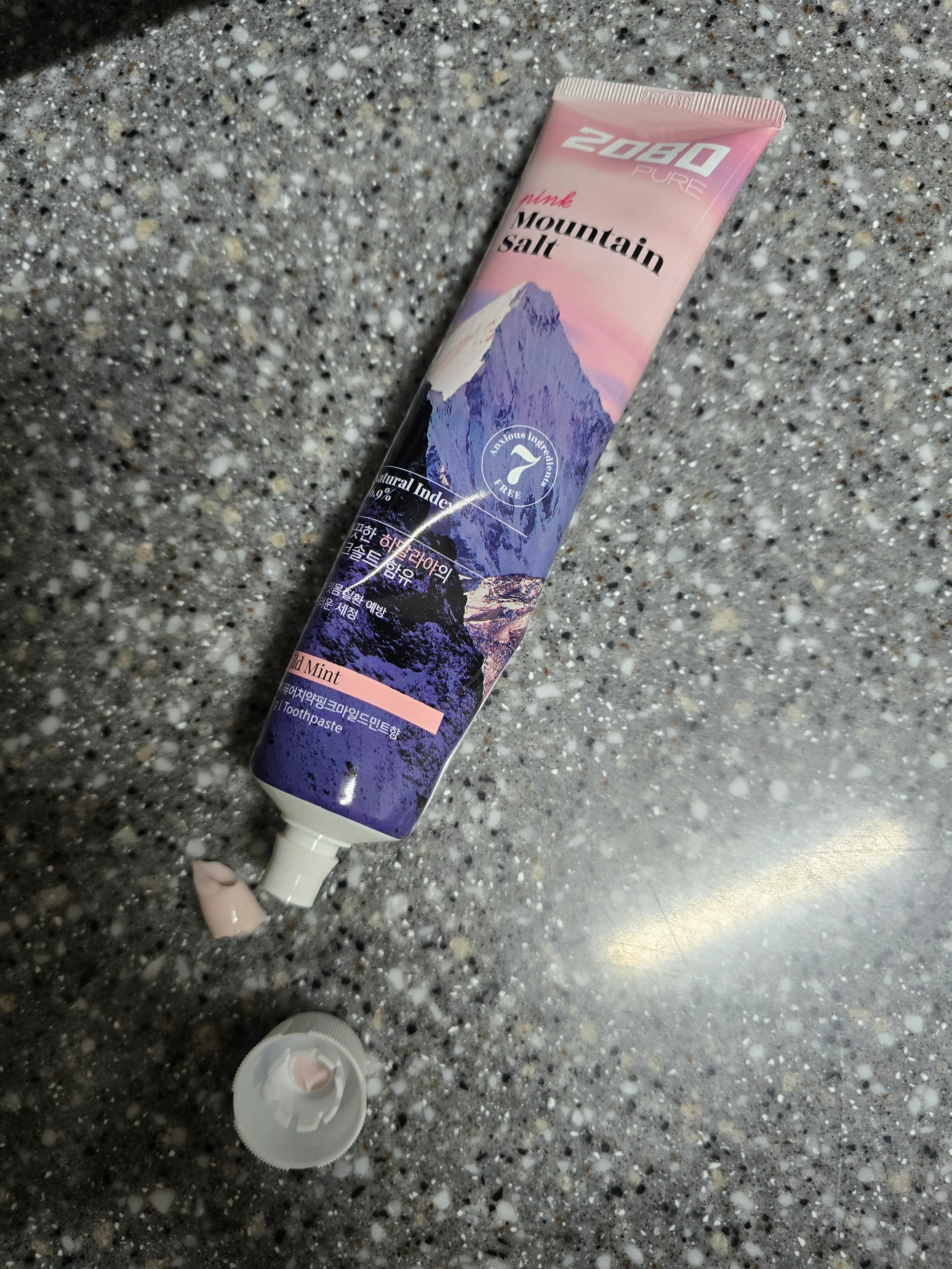 선택된 언니의파우치 리뷰 이미지 - [퓨어 마운틴 핑크솔트]