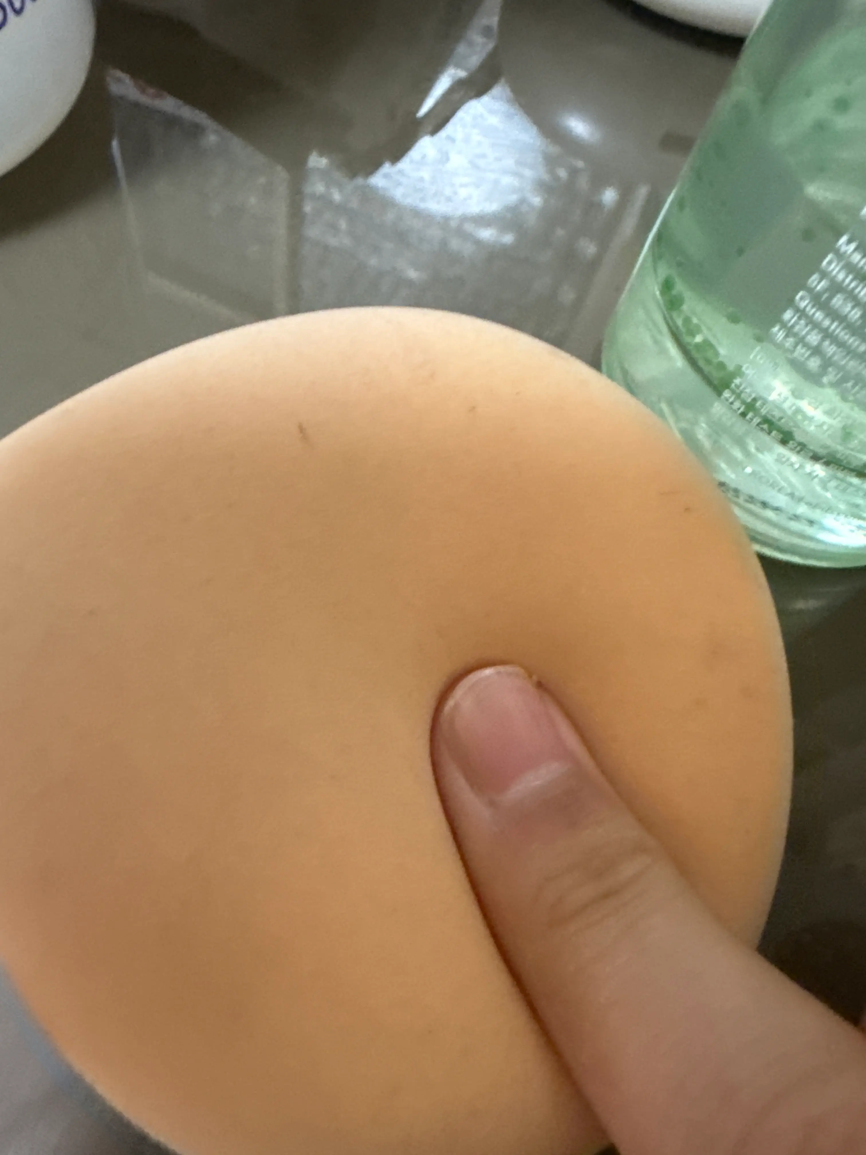 선택된 언니의파우치 리뷰 이미지 - [대왕 물방울 팡팡 퍼프]
