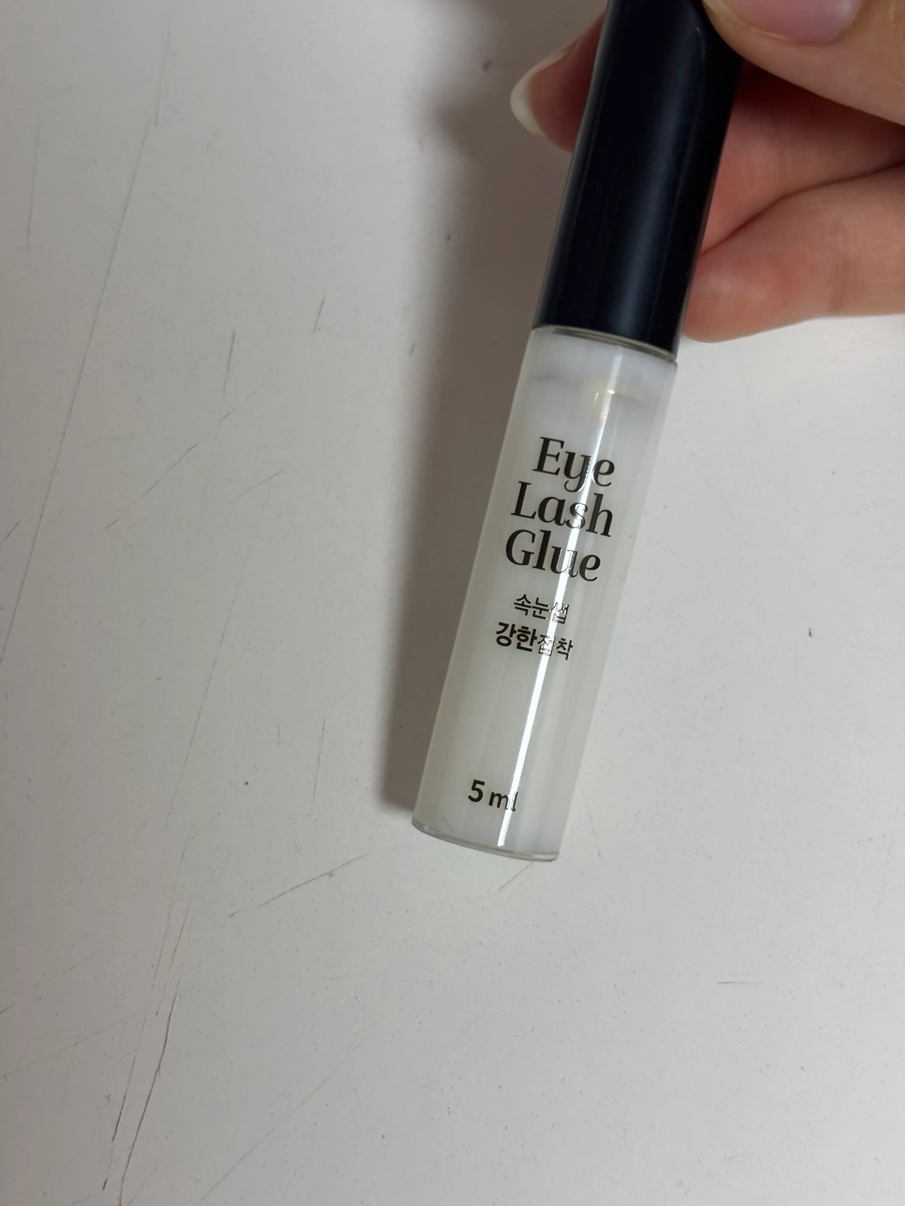 선택된 언니의파우치 리뷰 이미지 - [아이래쉬 글루 [강한풀]]